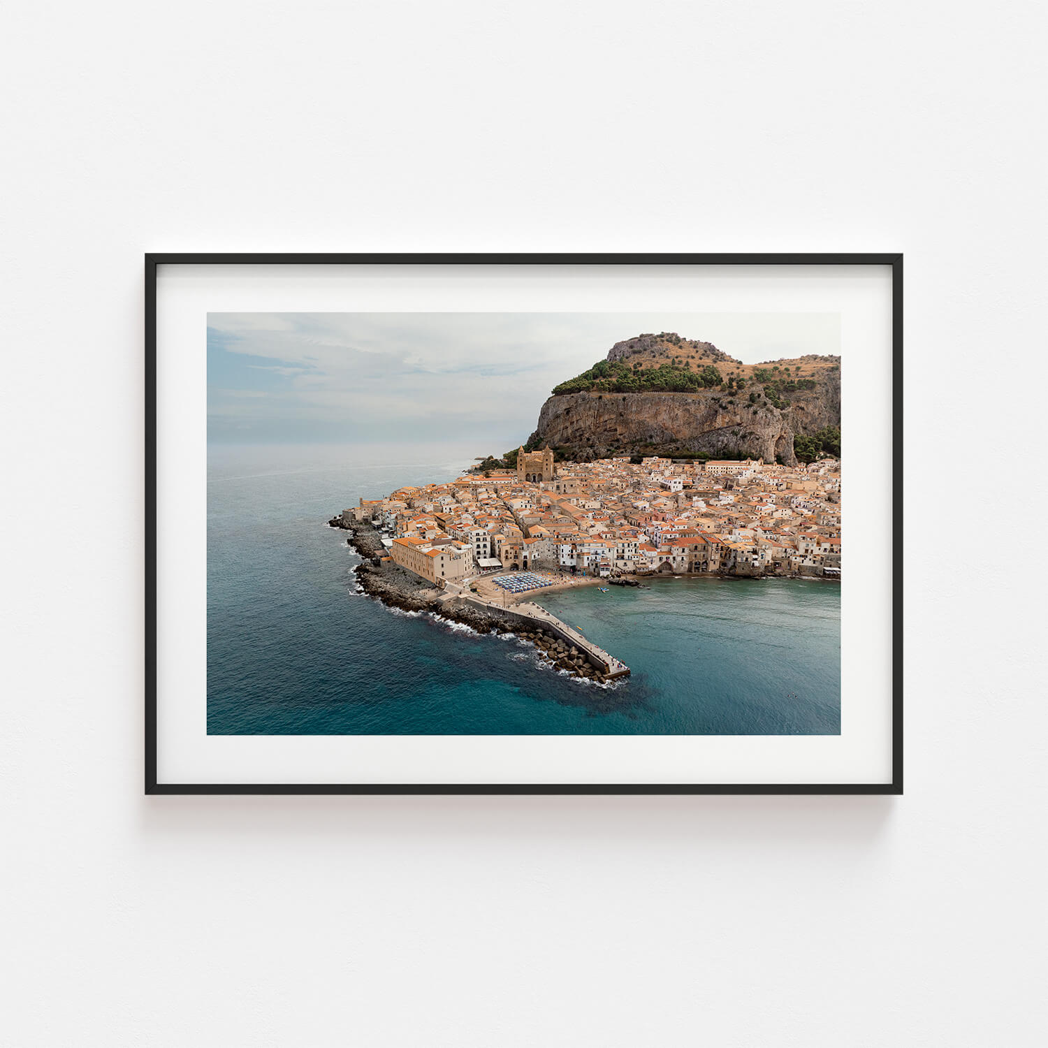 Cefalu Town Art Print