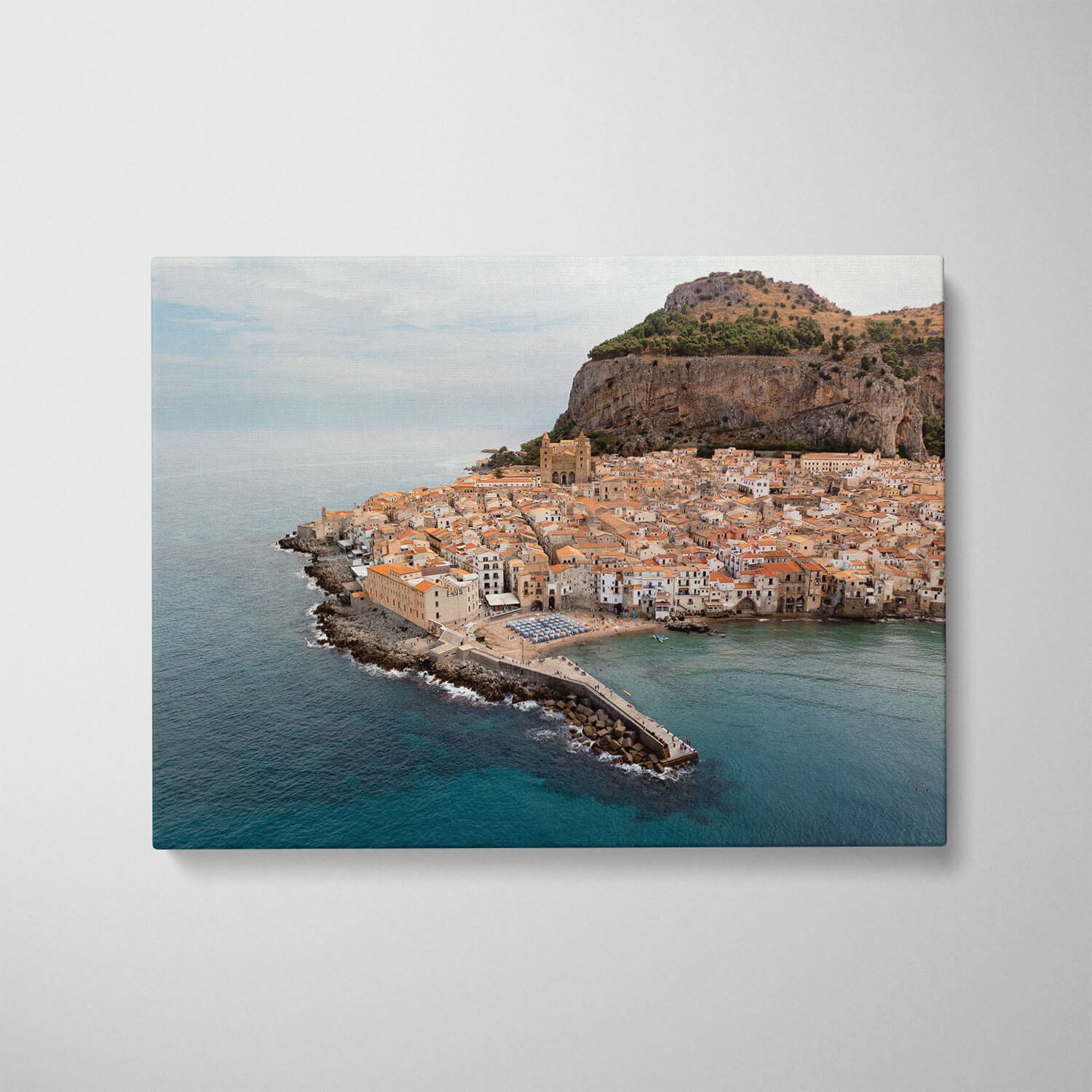 Cefalu Town Art Print