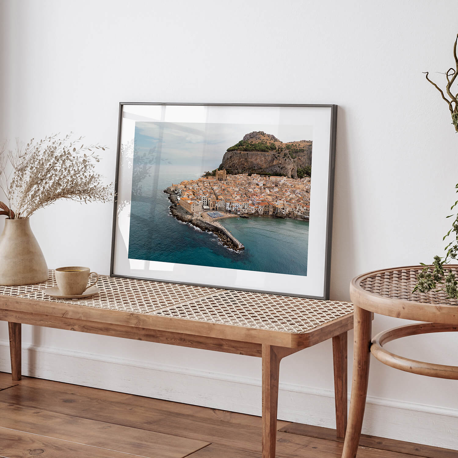 Cefalu Town Art Print