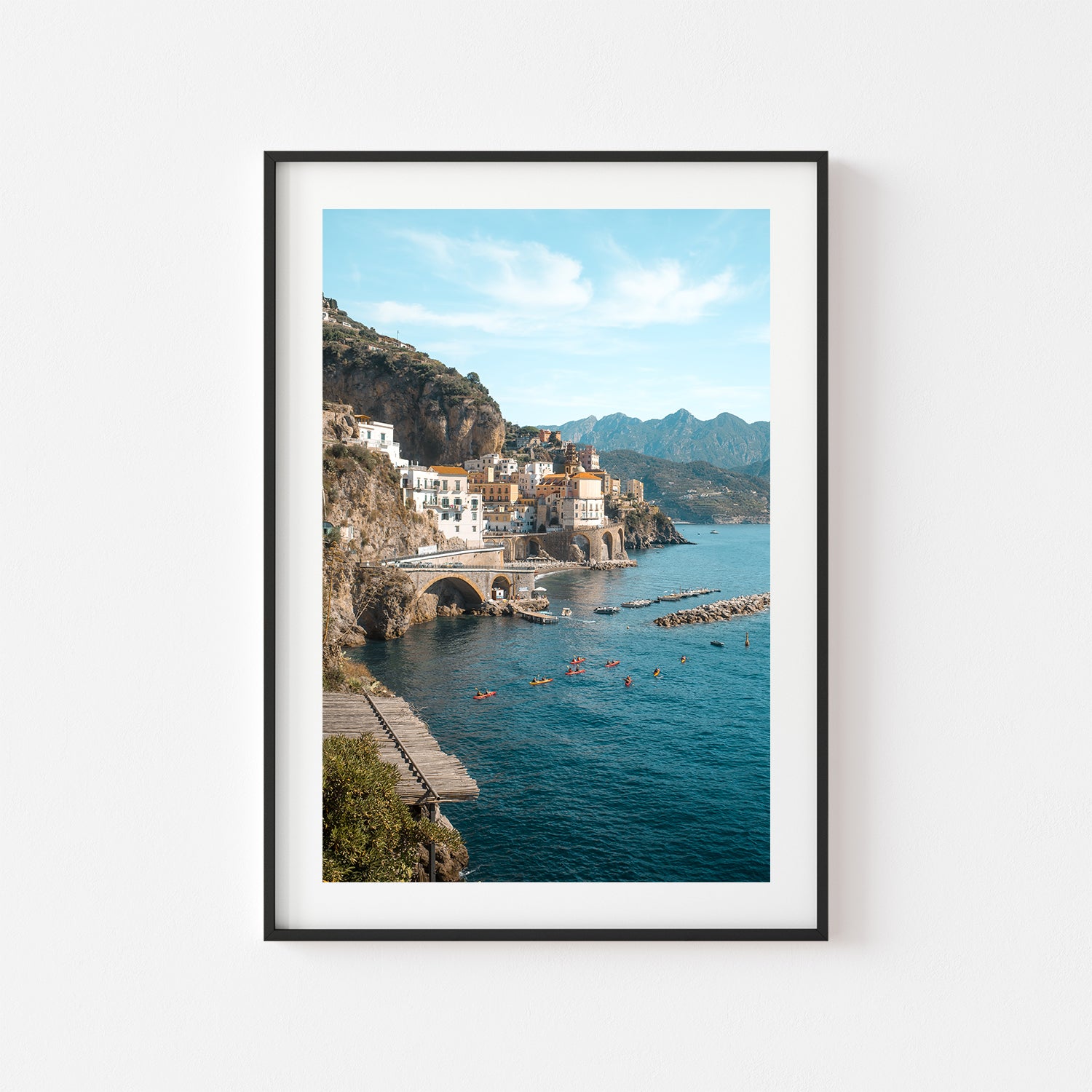Daydreaming in Atrani Art Print