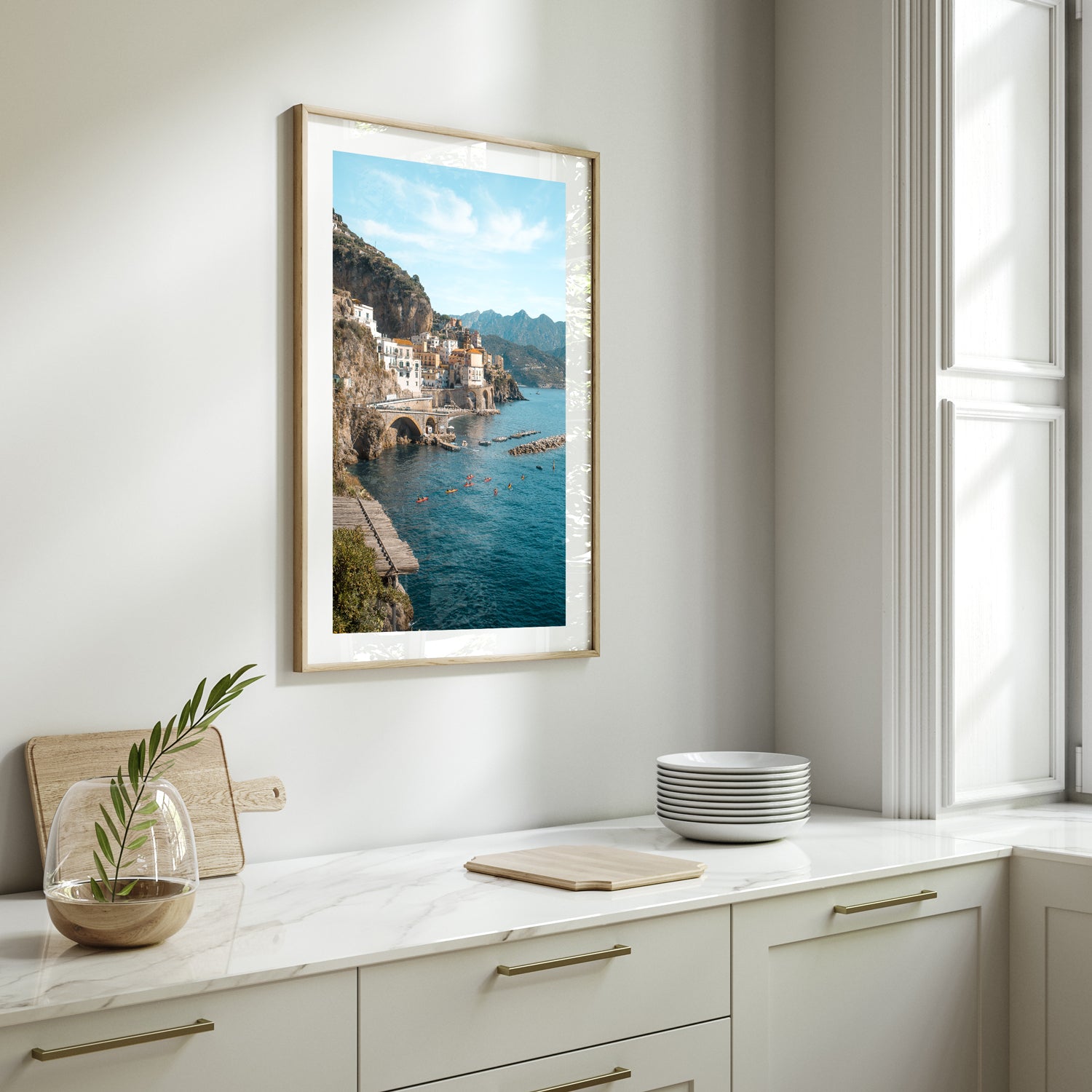 Daydreaming in Atrani Art Print