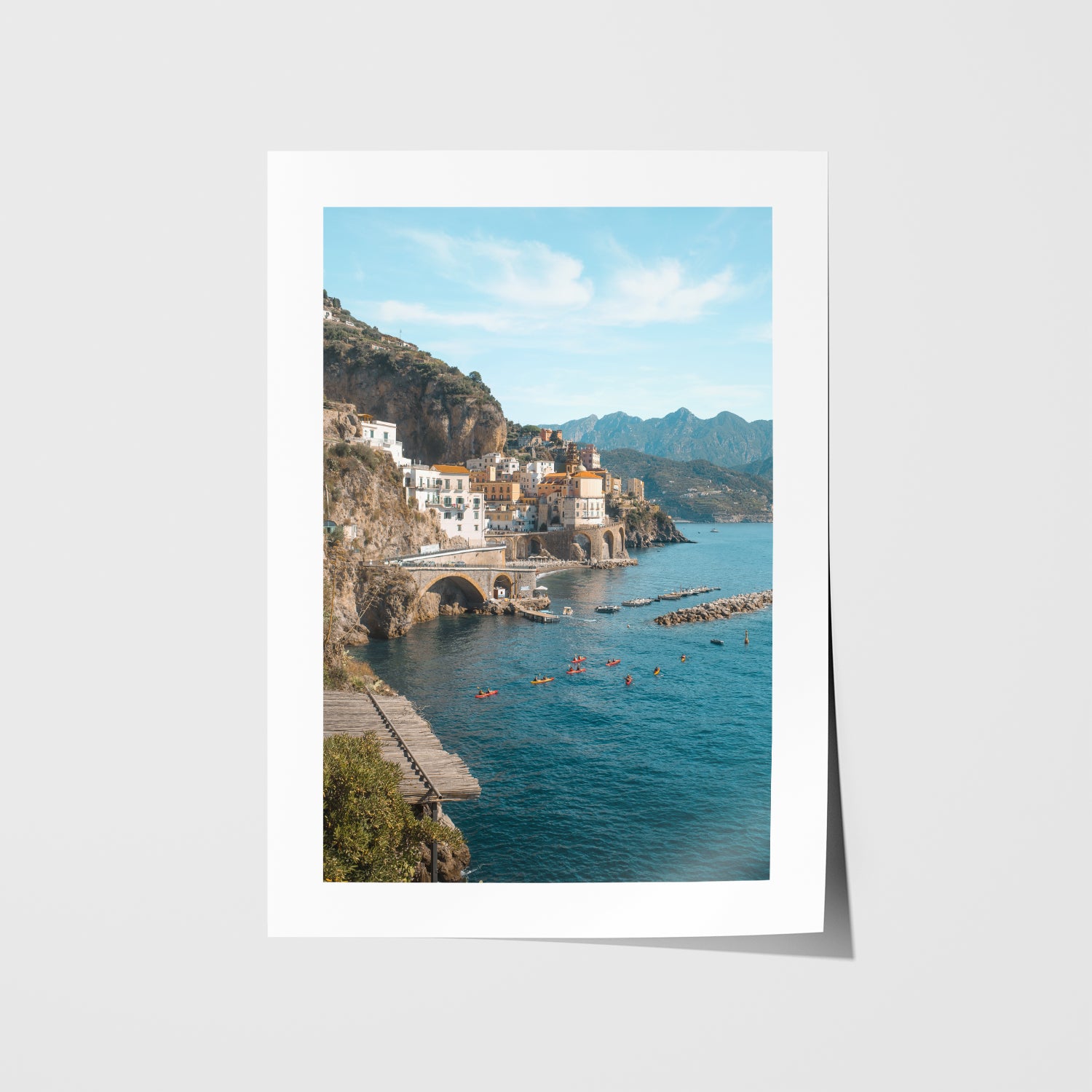 Daydreaming in Atrani Art Print