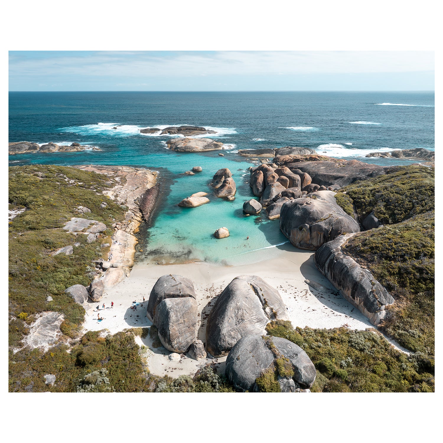 Elephant Rocks Art Print