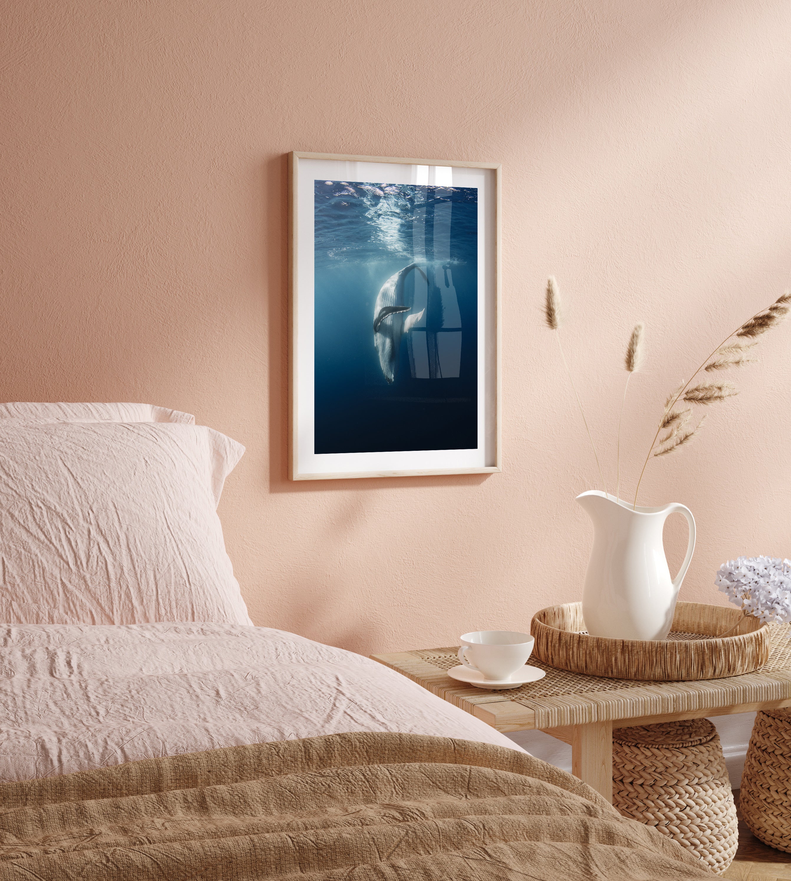 Ethereal Moment coastal seascape - unframed fine art print for modern beach homes