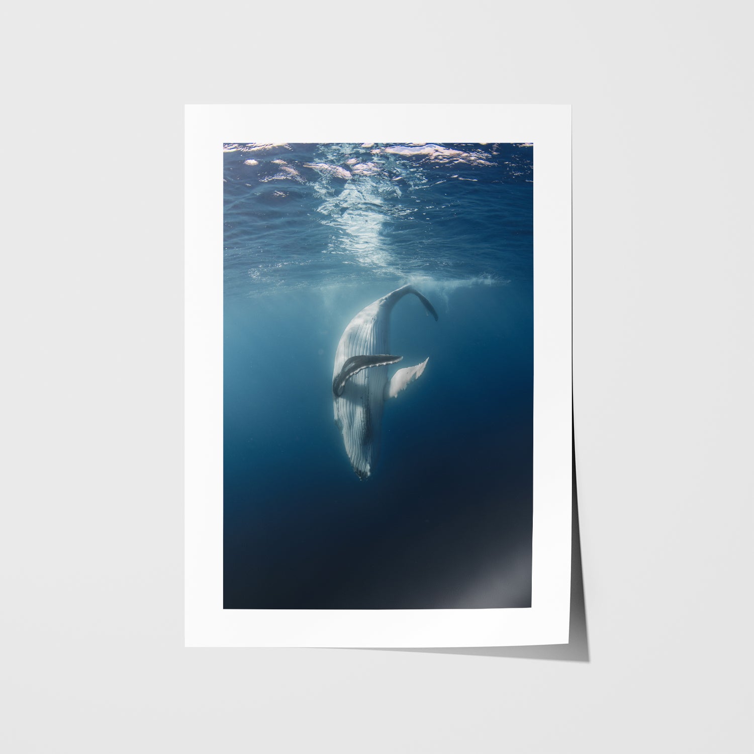 Ethereal coastal moment print - serene seascape wall art for modern beach homes