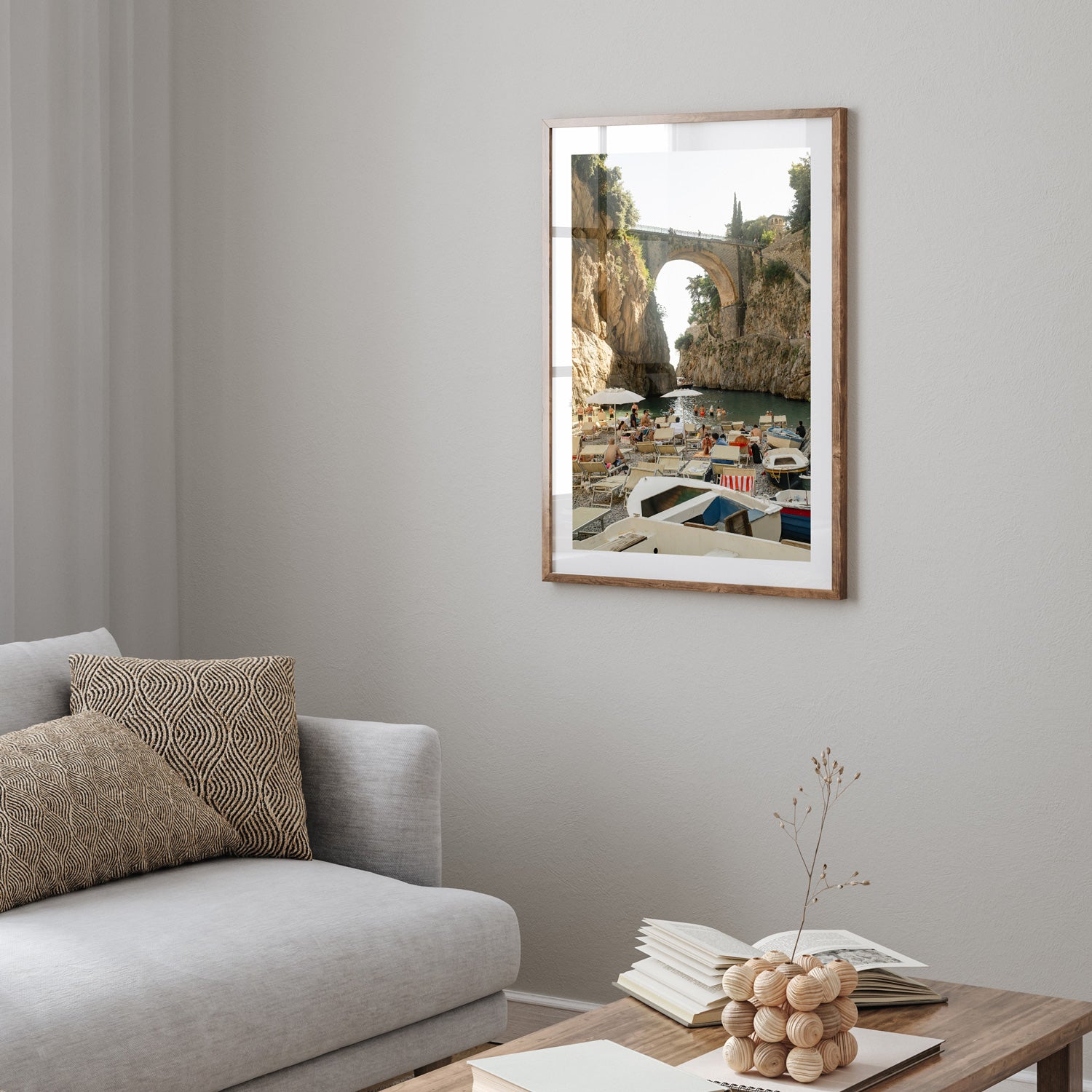 Fiordo di Furore Art Print - Through Our Lens