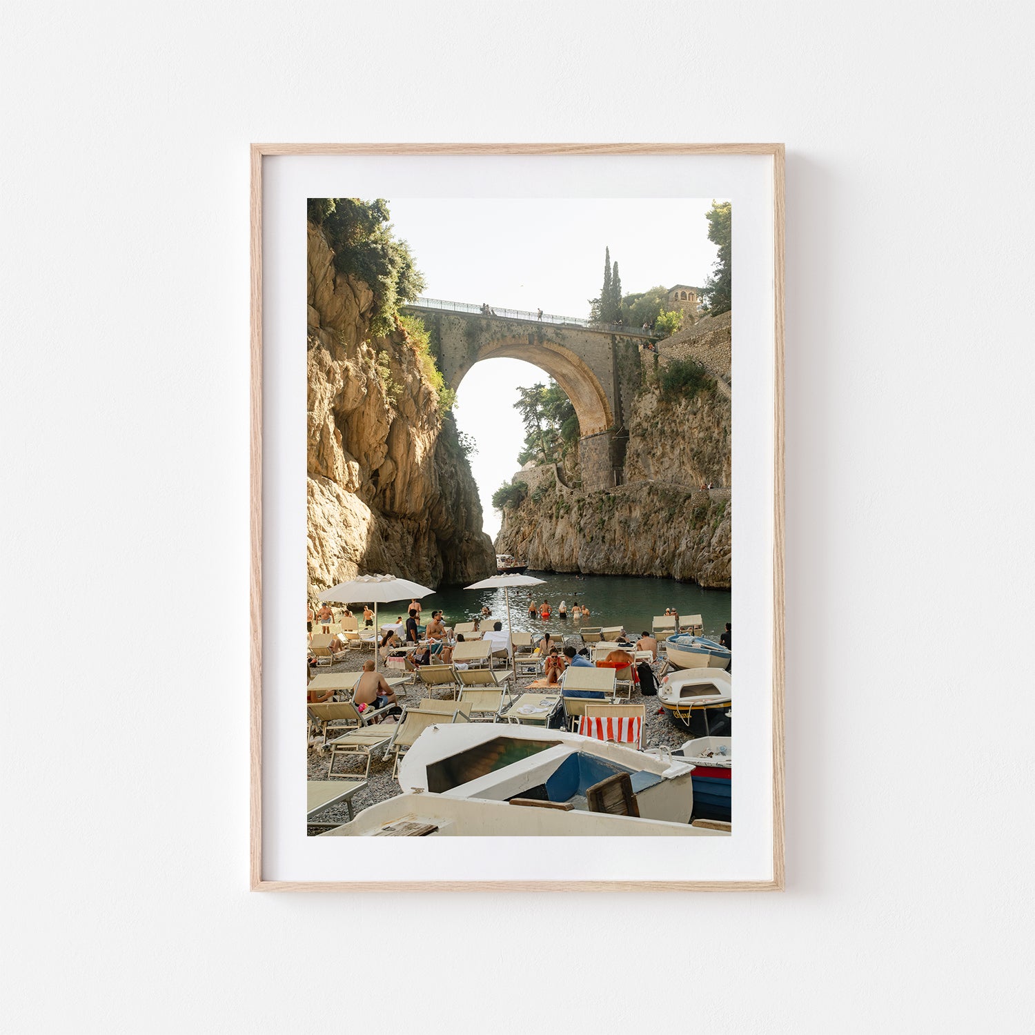 Fiordo di Furore Art Print - Through Our Lens
