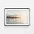 Bronte Beach first light coastal sunrise - framed black and white photography wall art