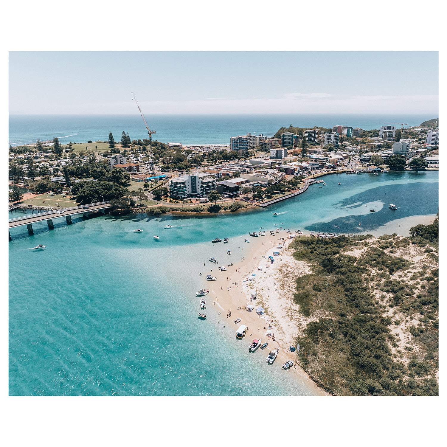 Forster Town Art Print