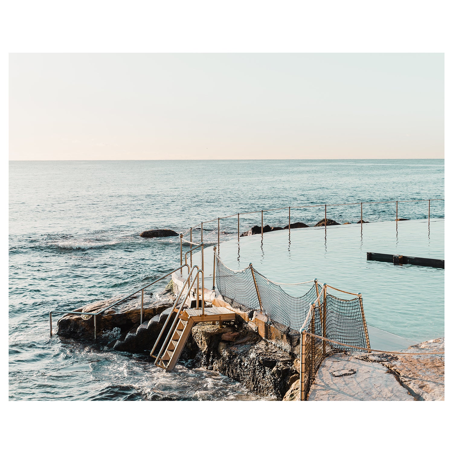 Glassy Bronte Art Print
