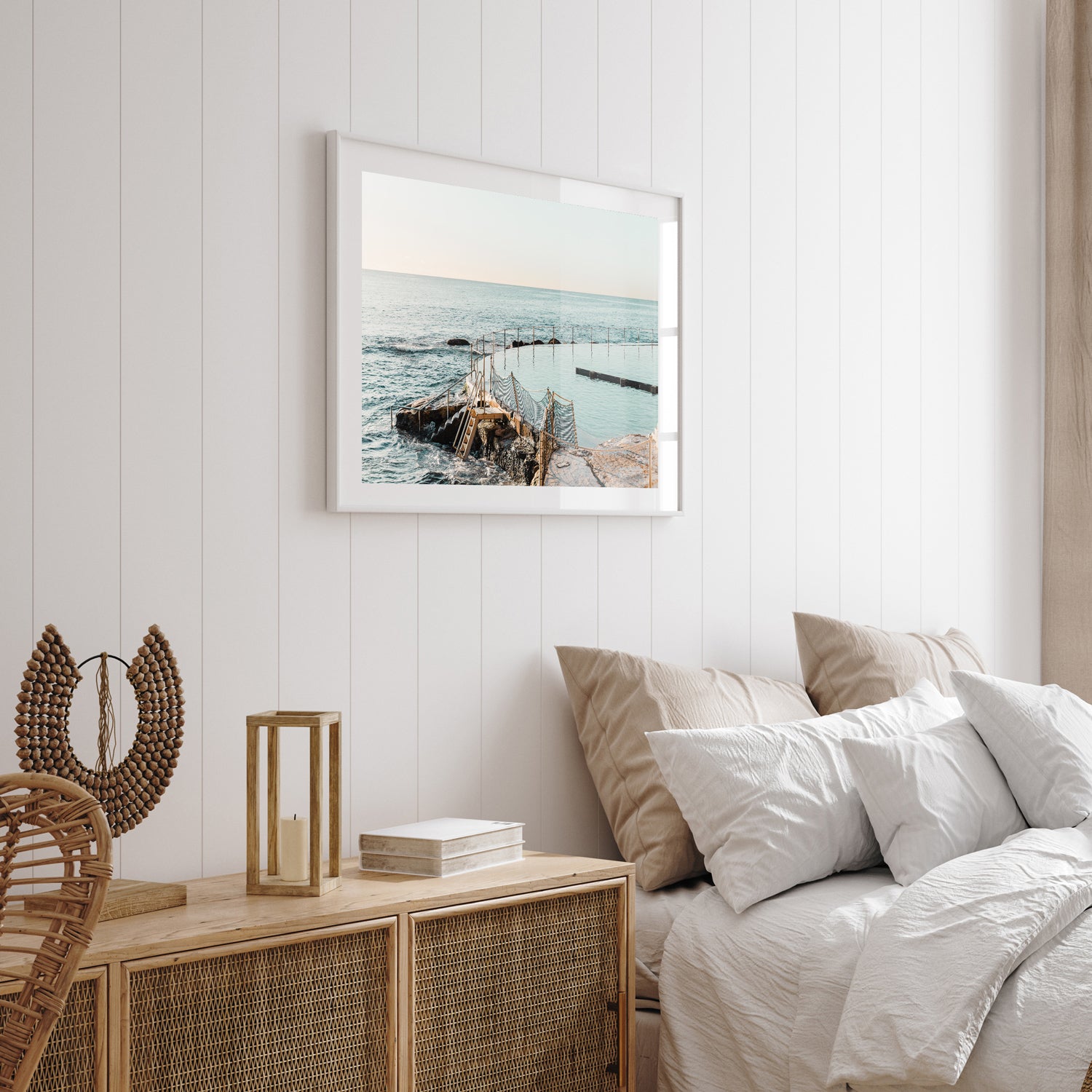 Glassy Bronte Art Print