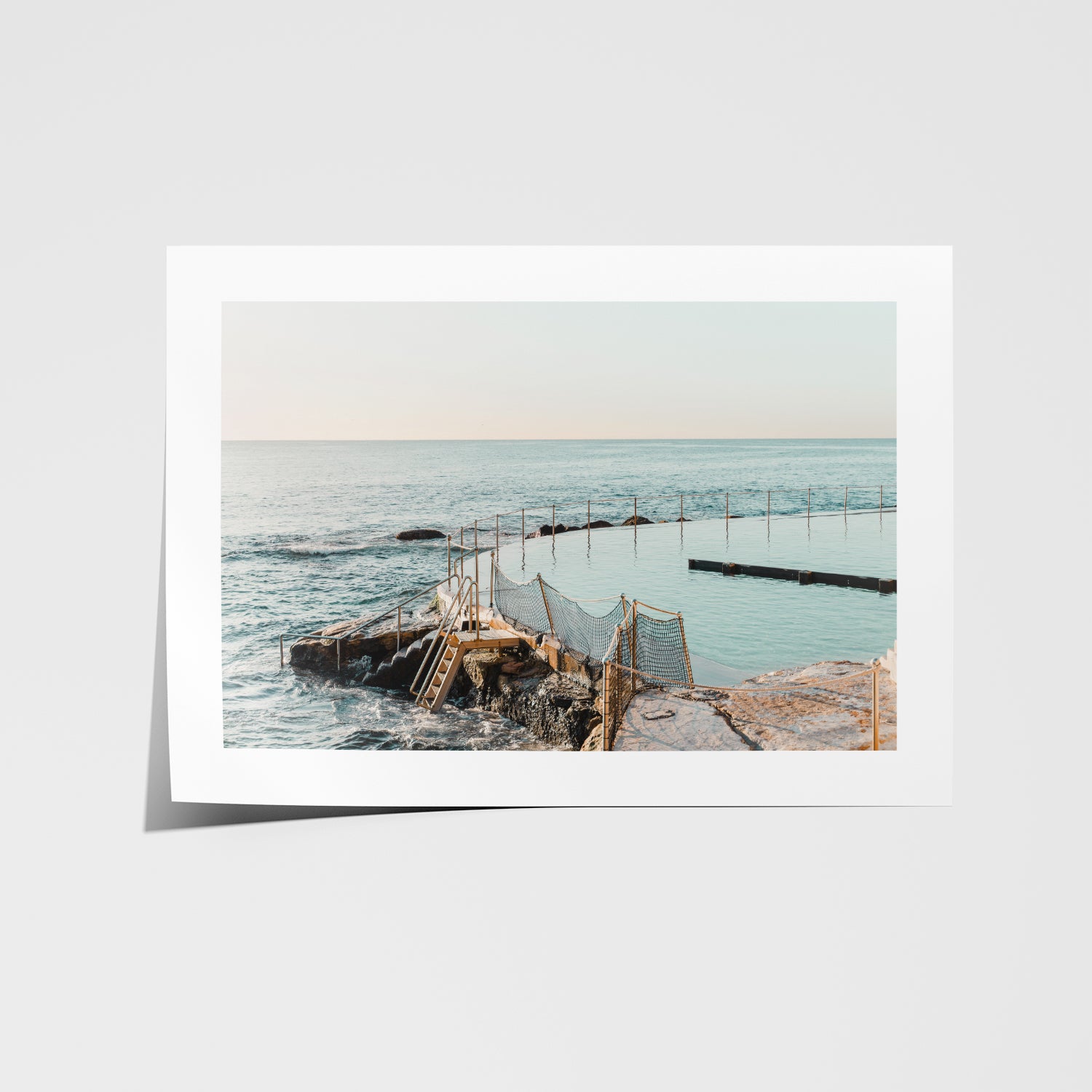 Glassy Bronte Art Print