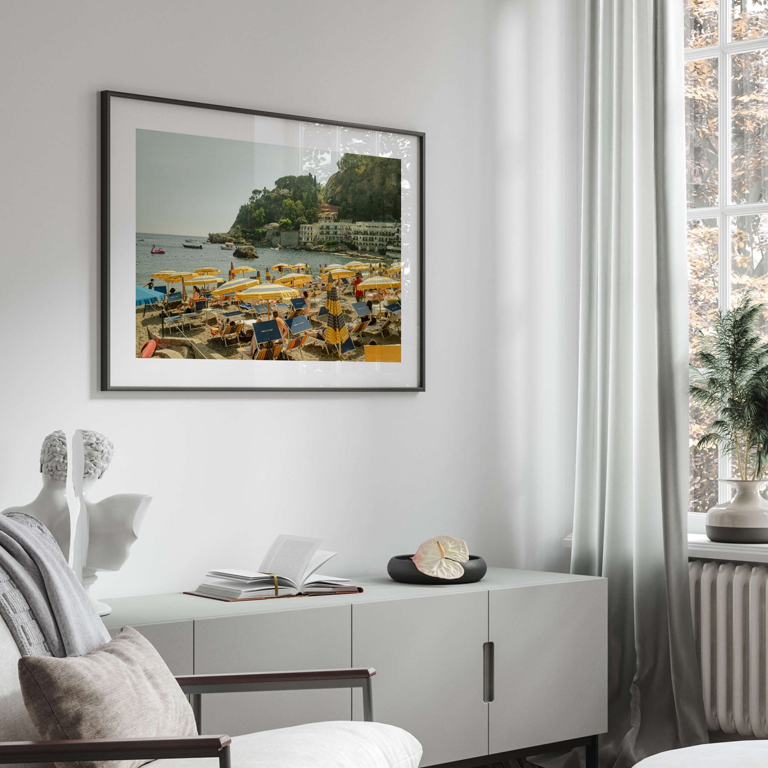 Golden Days in Sicily Art Print