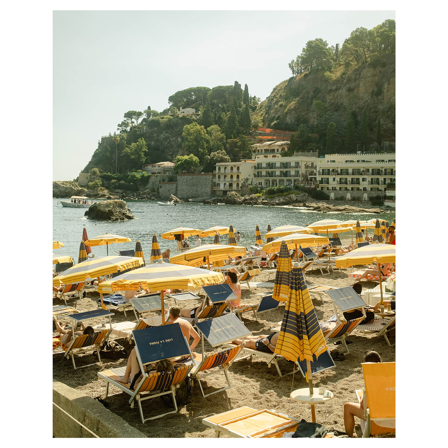 Golden Days in Sicily Art Print