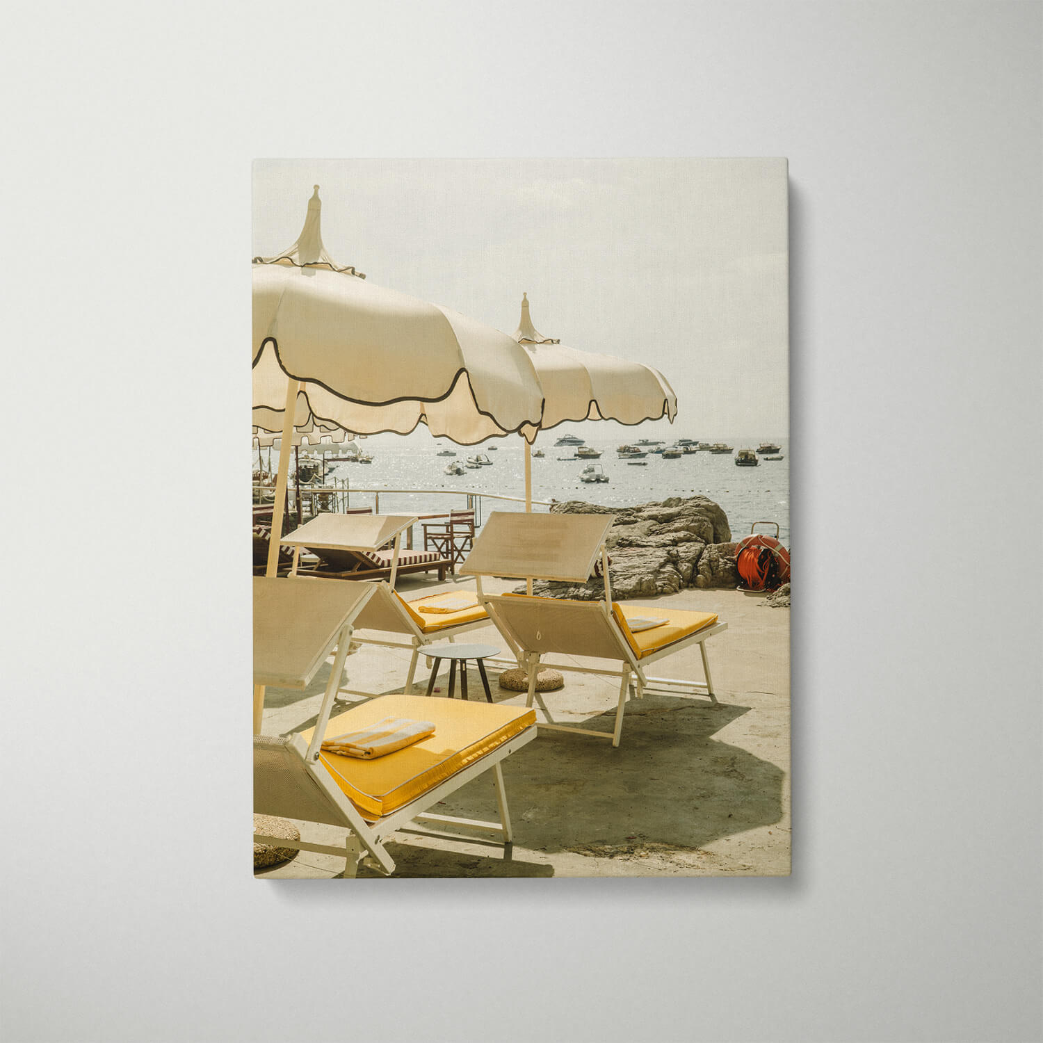 Golden Lounge Art Print