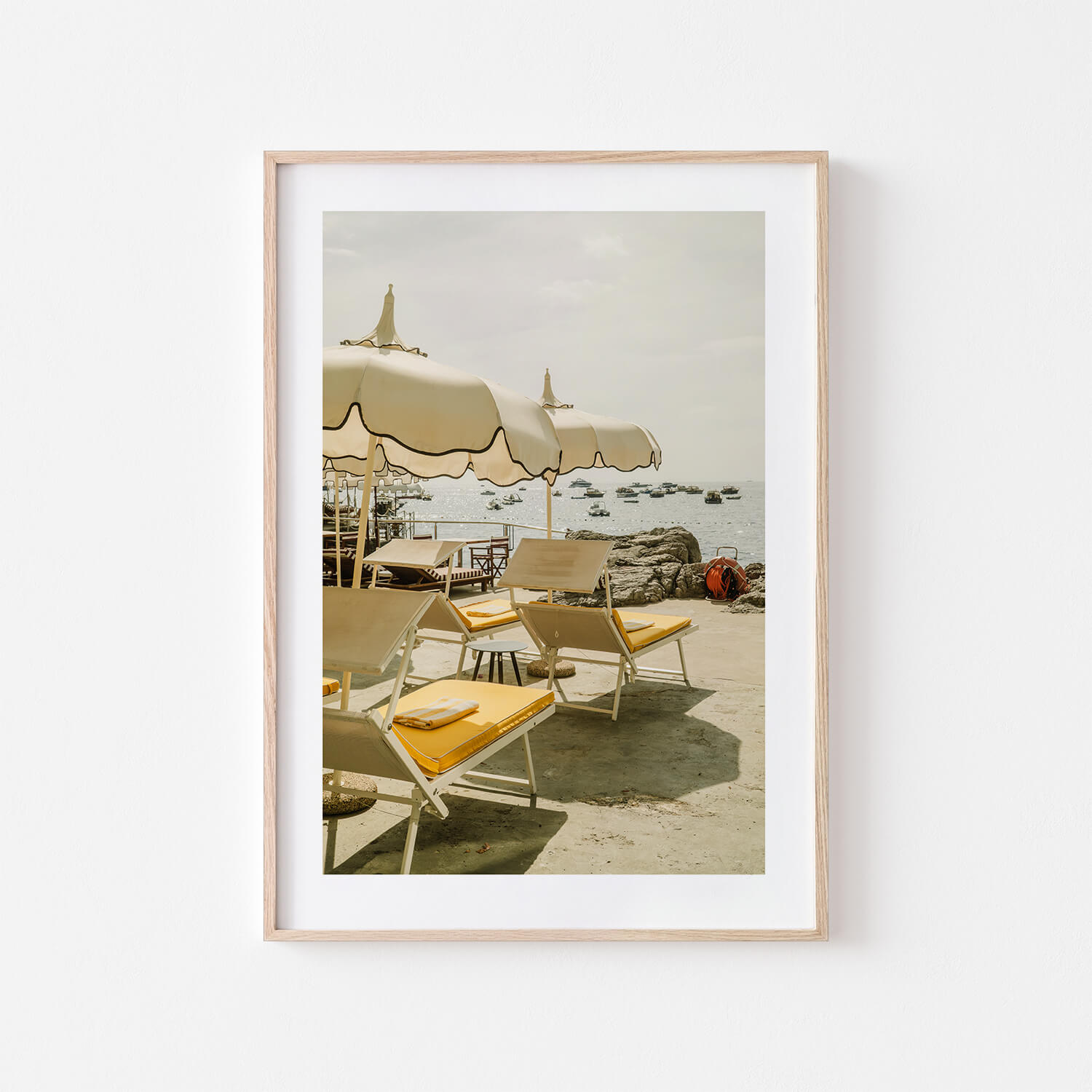 Golden Lounge Art Print