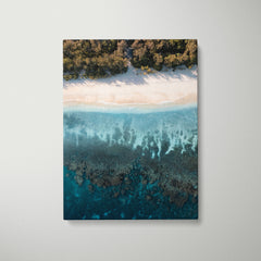 The Great Barrier Reef Layers Art Print