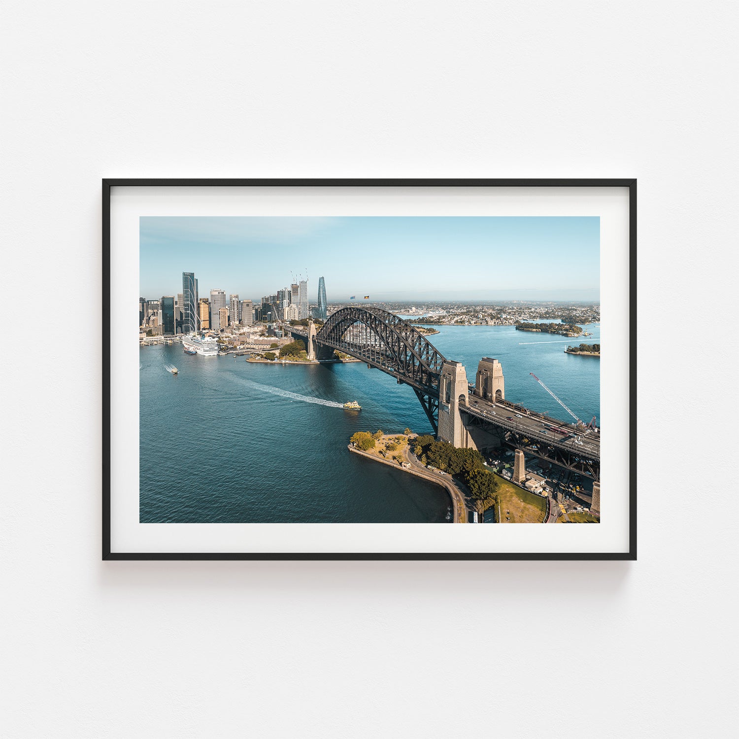 Harbour Views Art Print