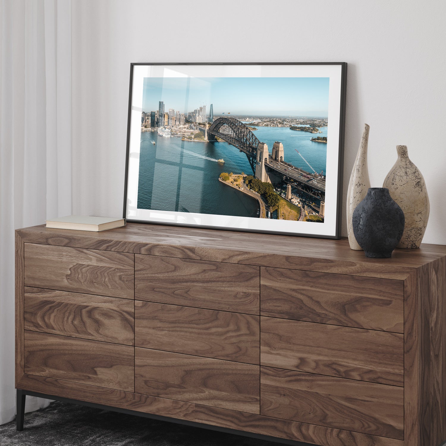 Harbour Views Art Print