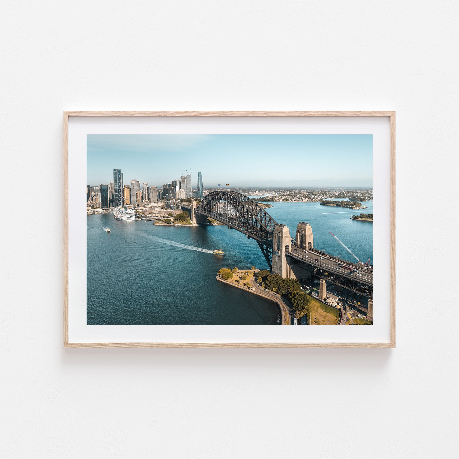 Harbour Views Art Print