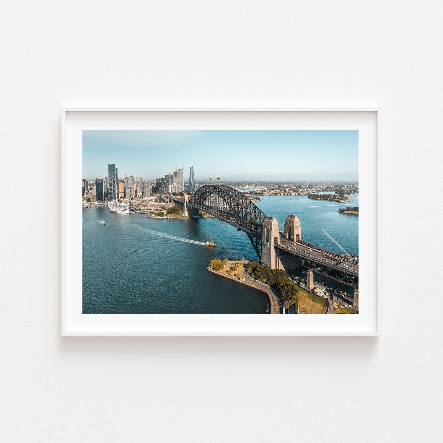 Harbour Views Art Print