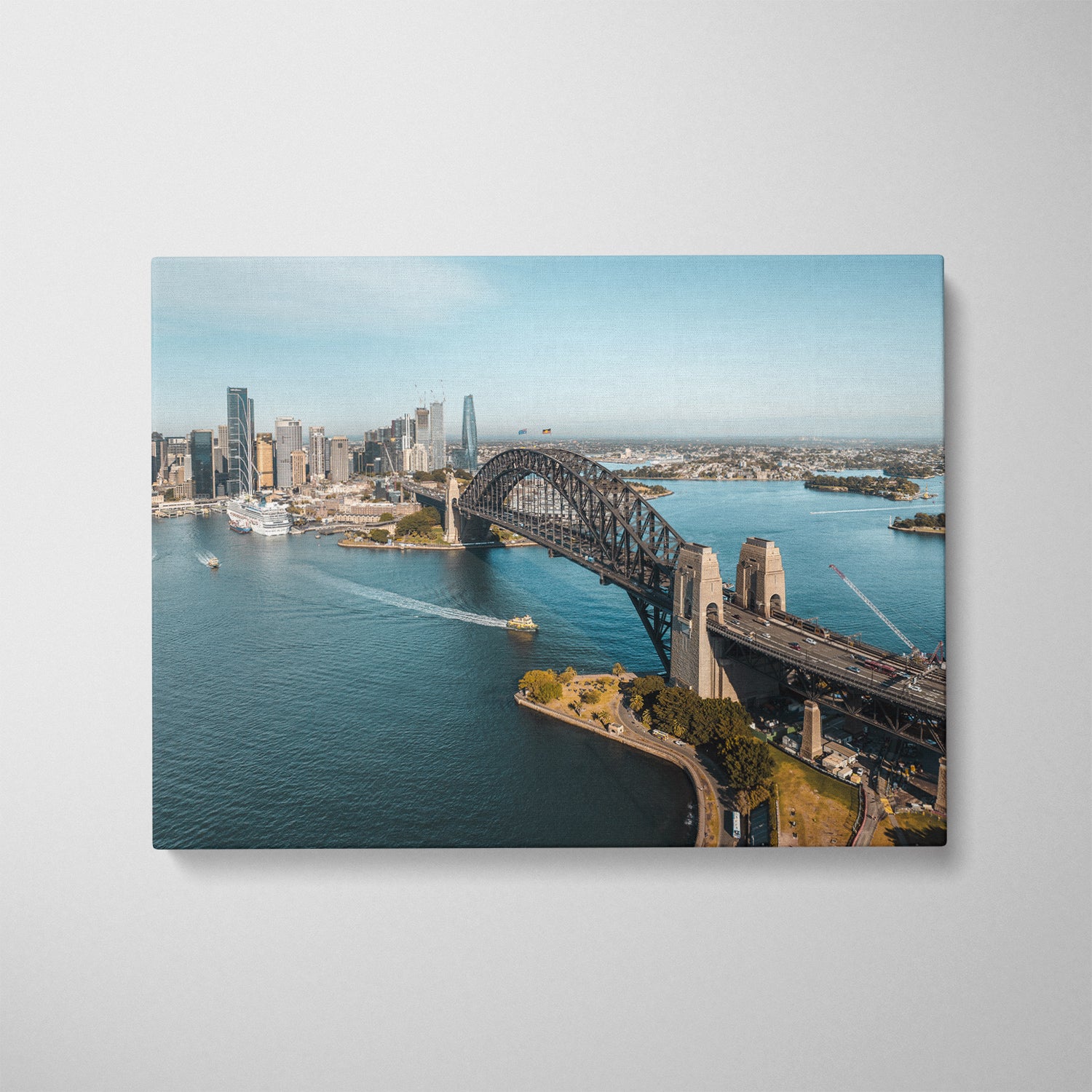 Harbour Views Art Print