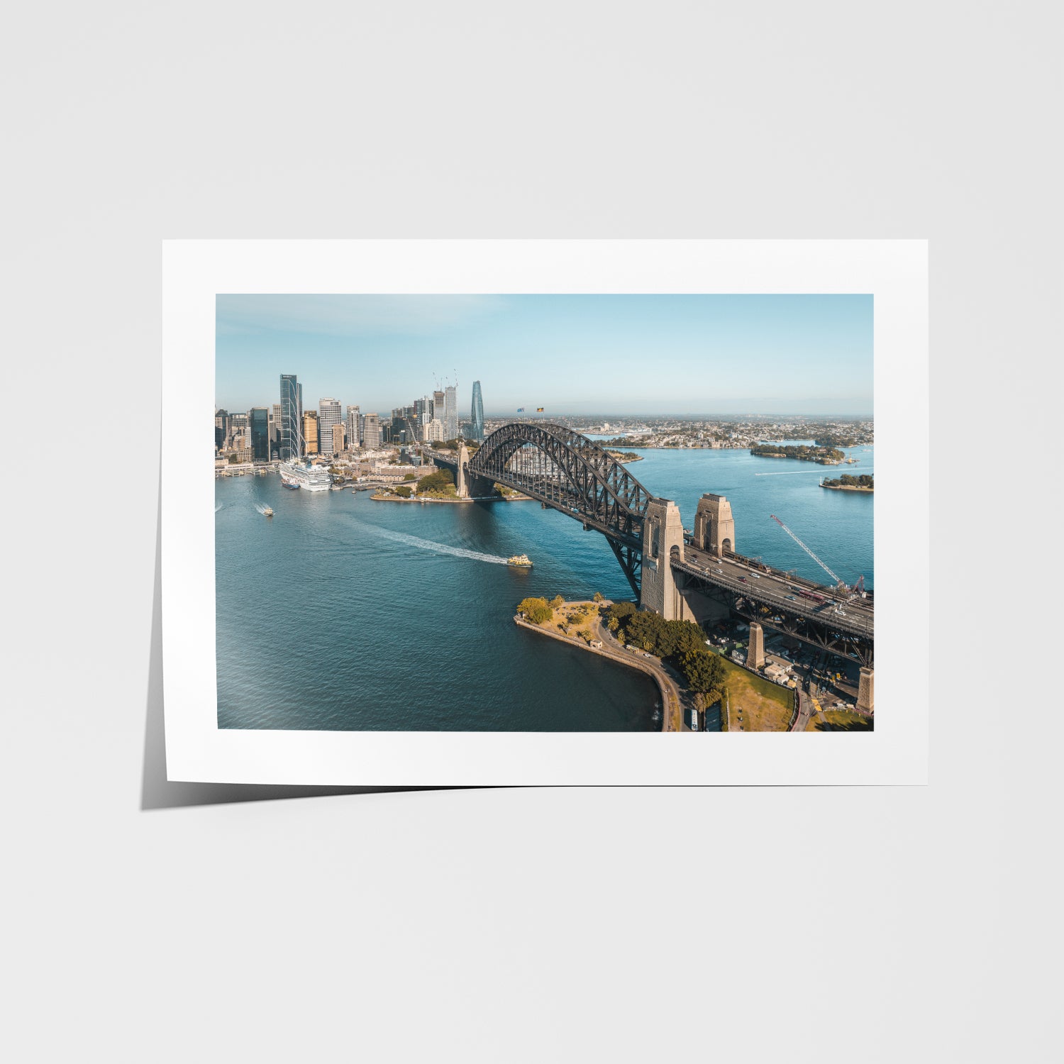 Harbour Views Art Print