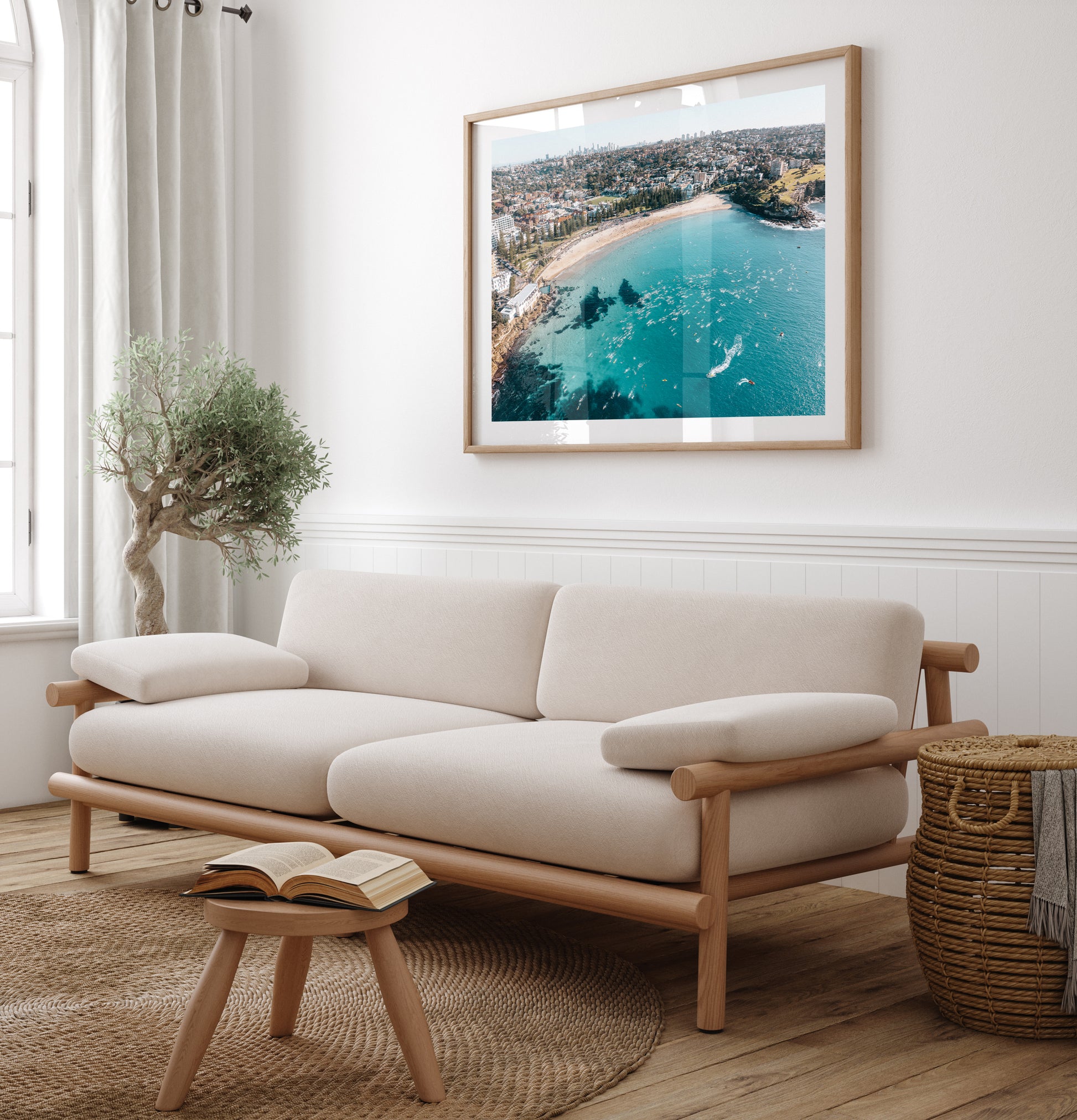 Heart of Coogee Art Print