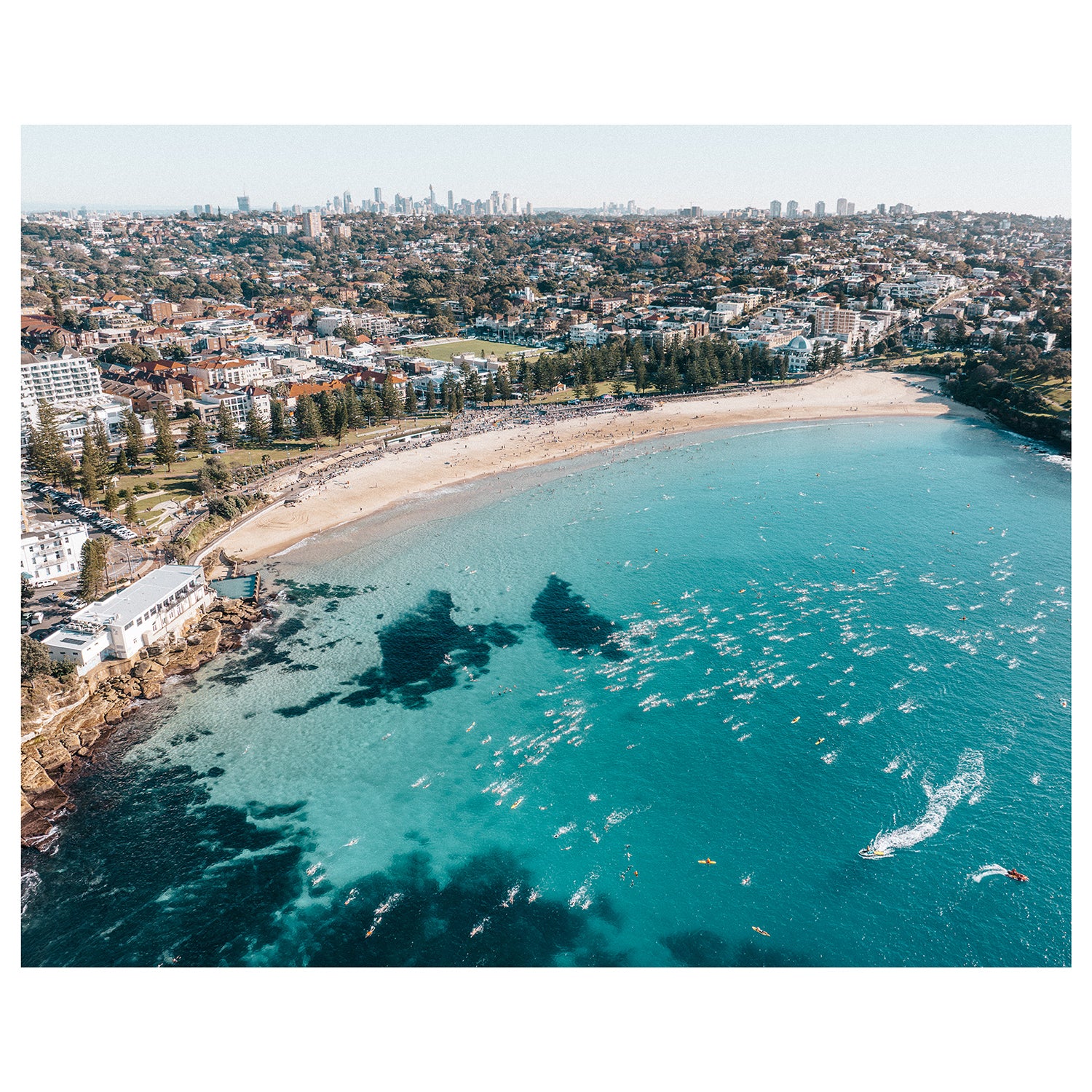 Heart of Coogee Art Print