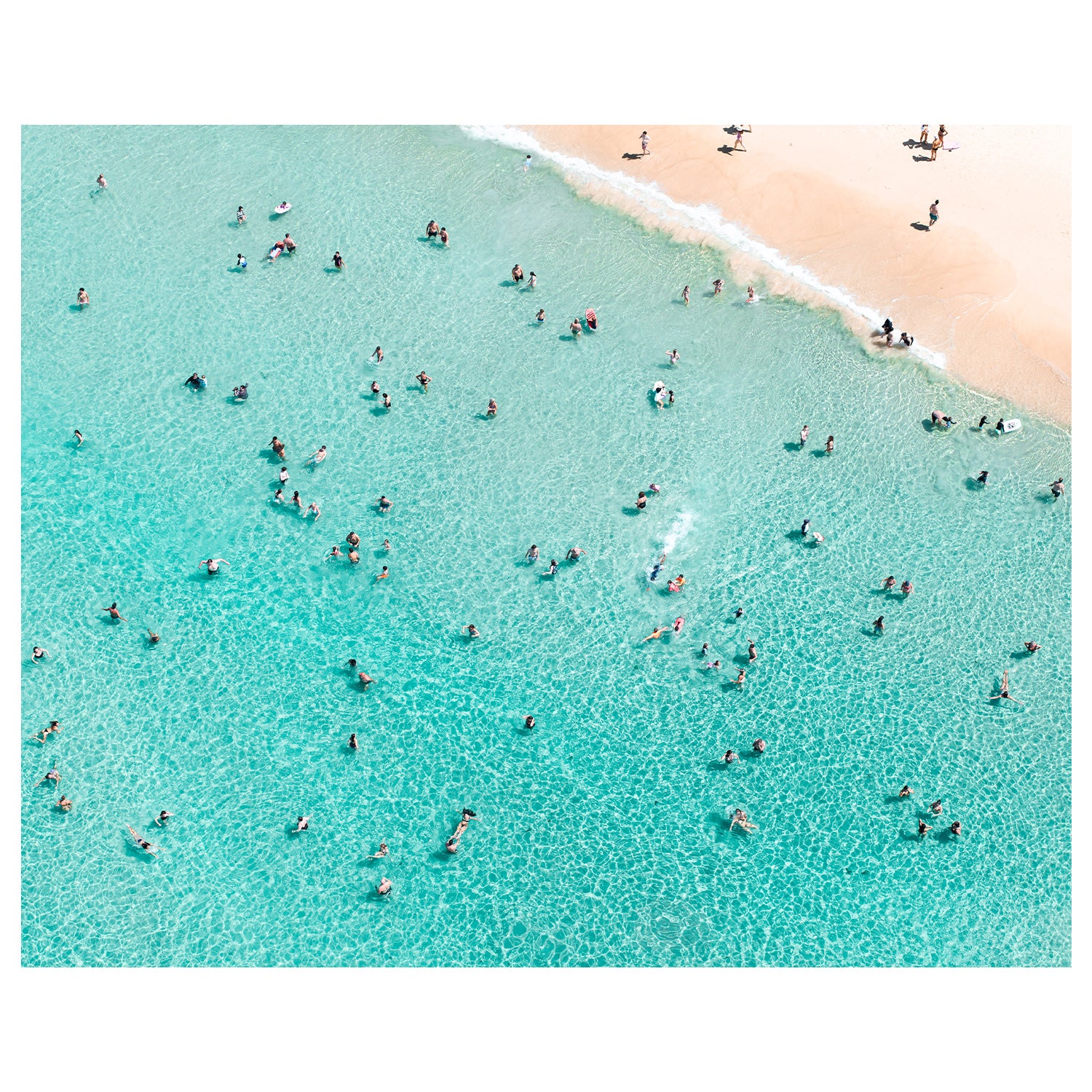 Human Confetti Art Print