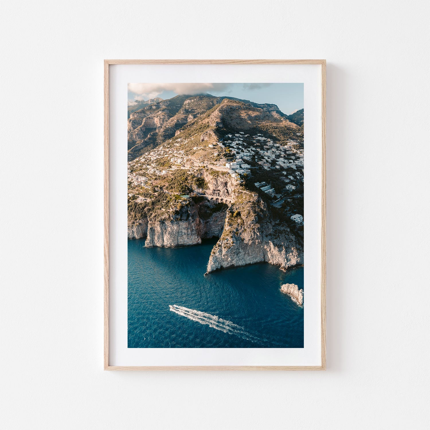 Italian Coastline Art Print