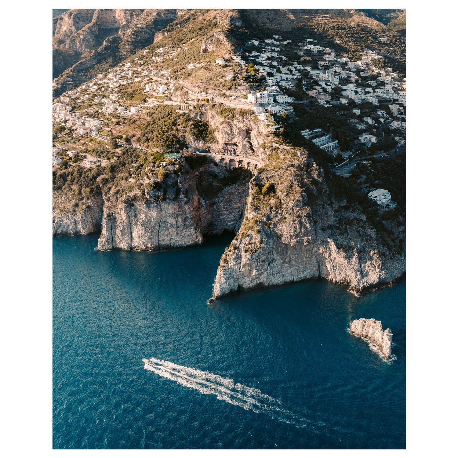 Italian Coastline Art Print