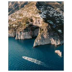 Italian Coastline Art Print