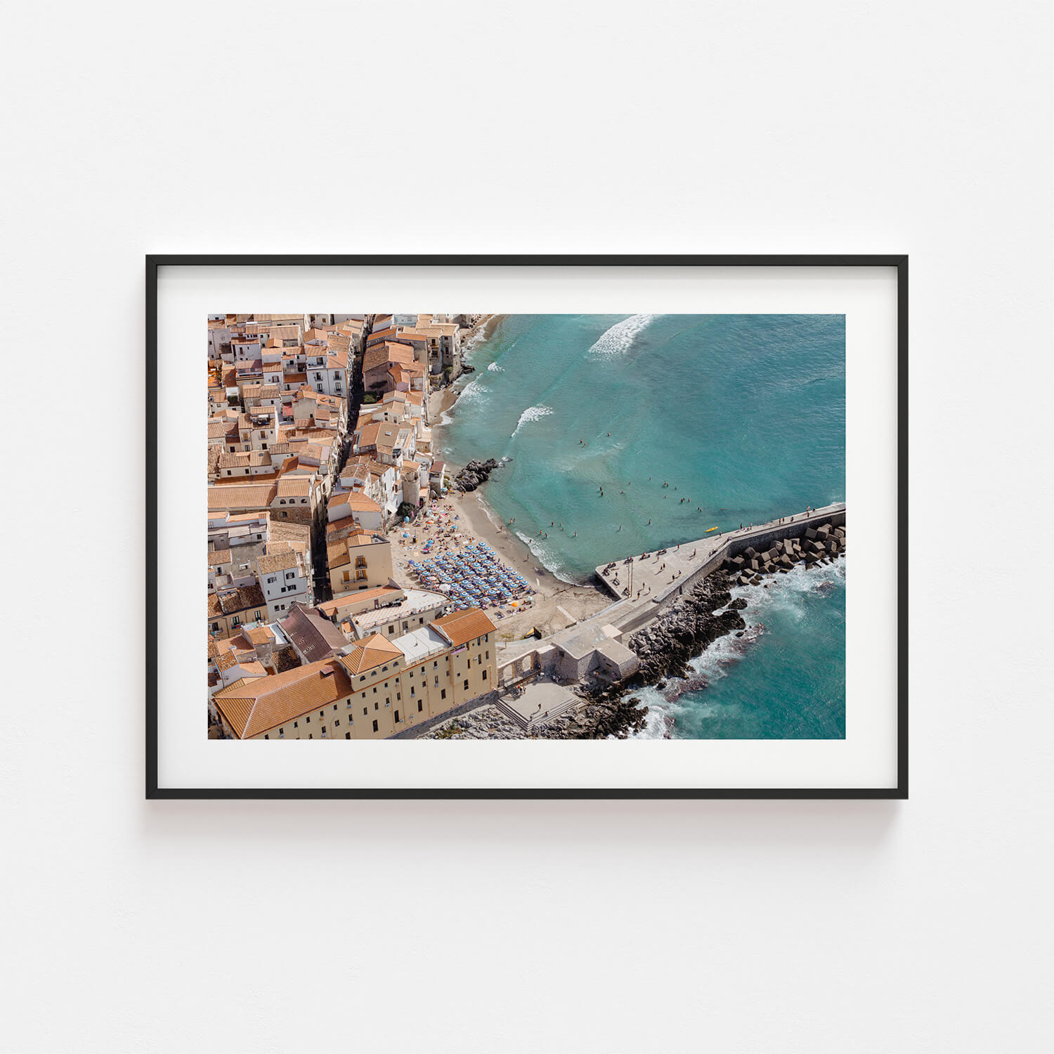 Italian Seaside Art Print