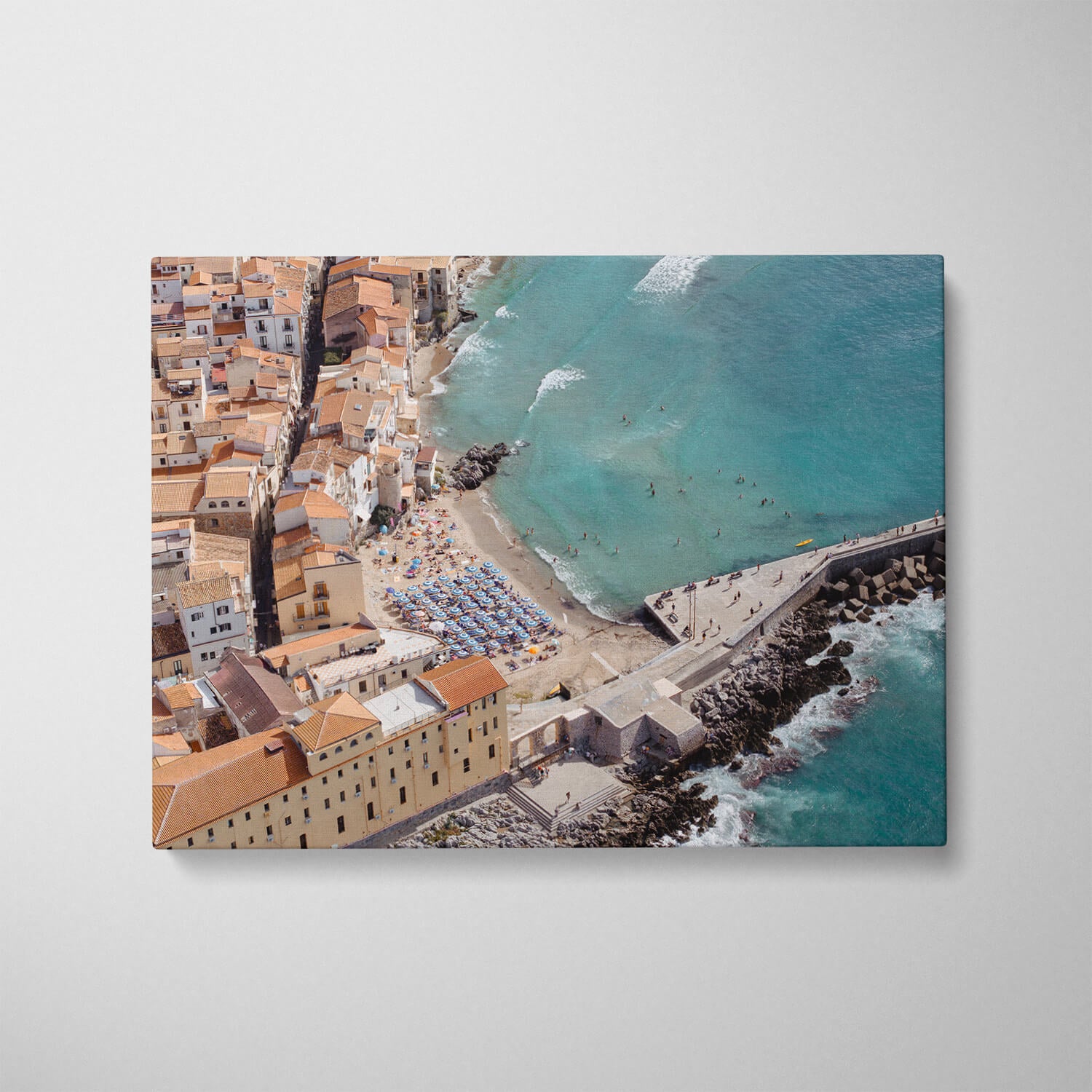 Italian Seaside Art Print