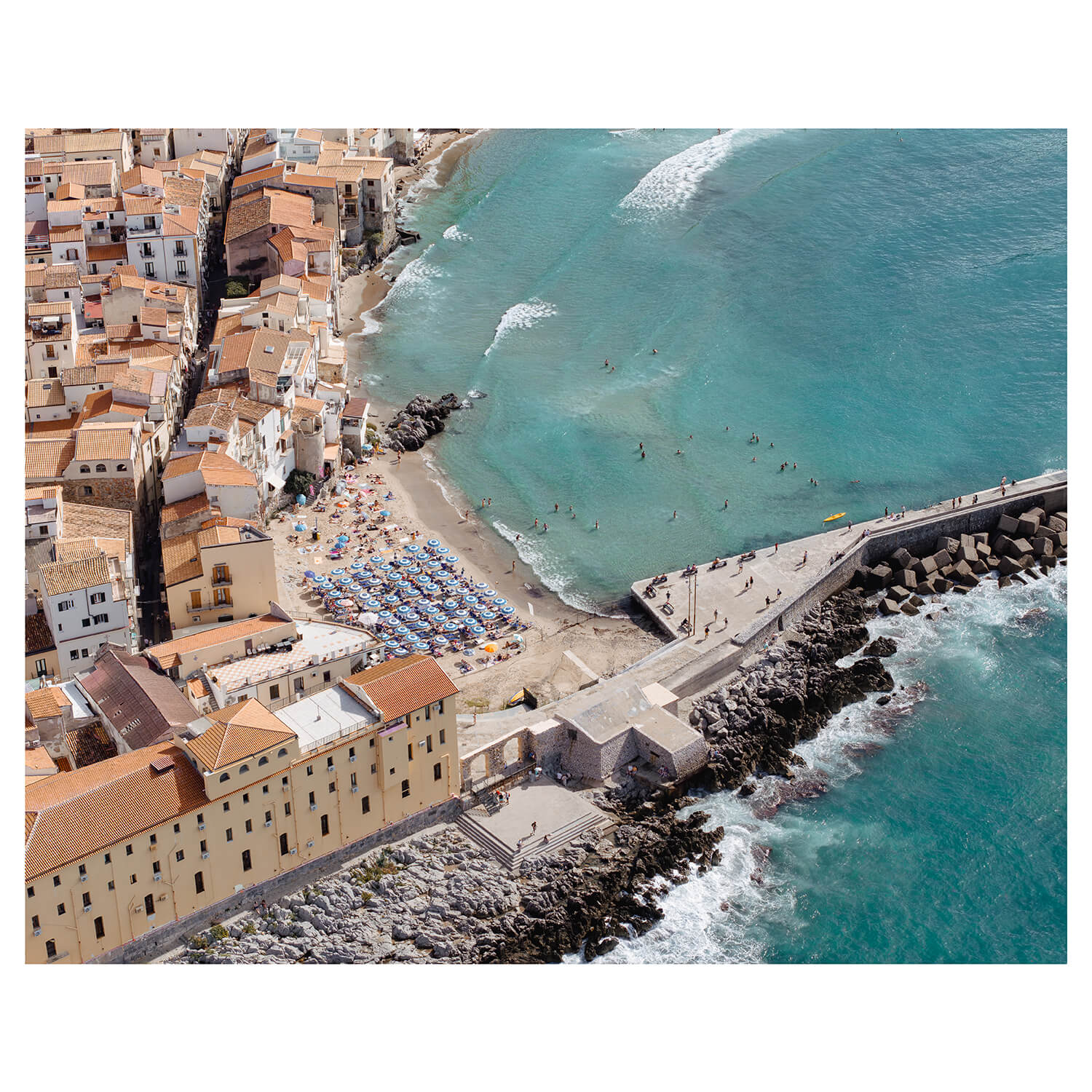 Italian Seaside Art Print