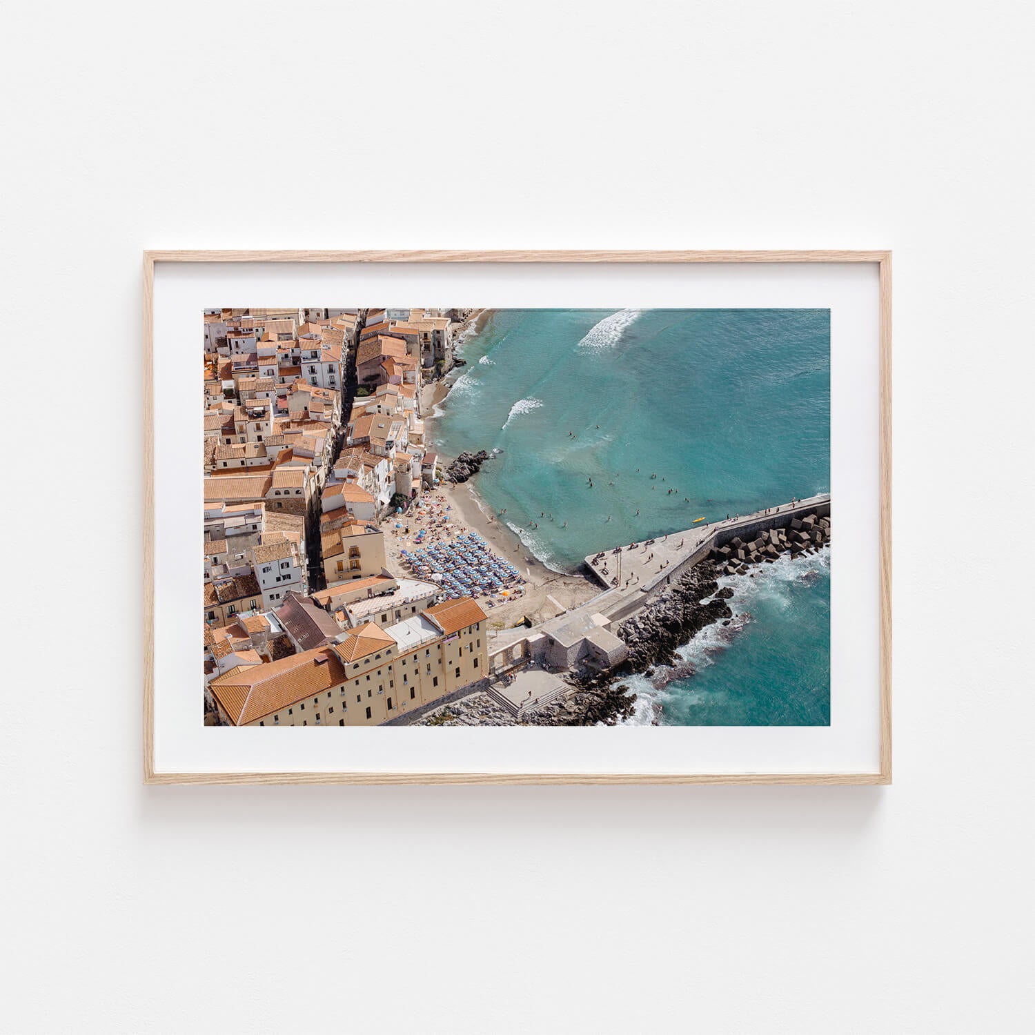 Italian Seaside Art Print