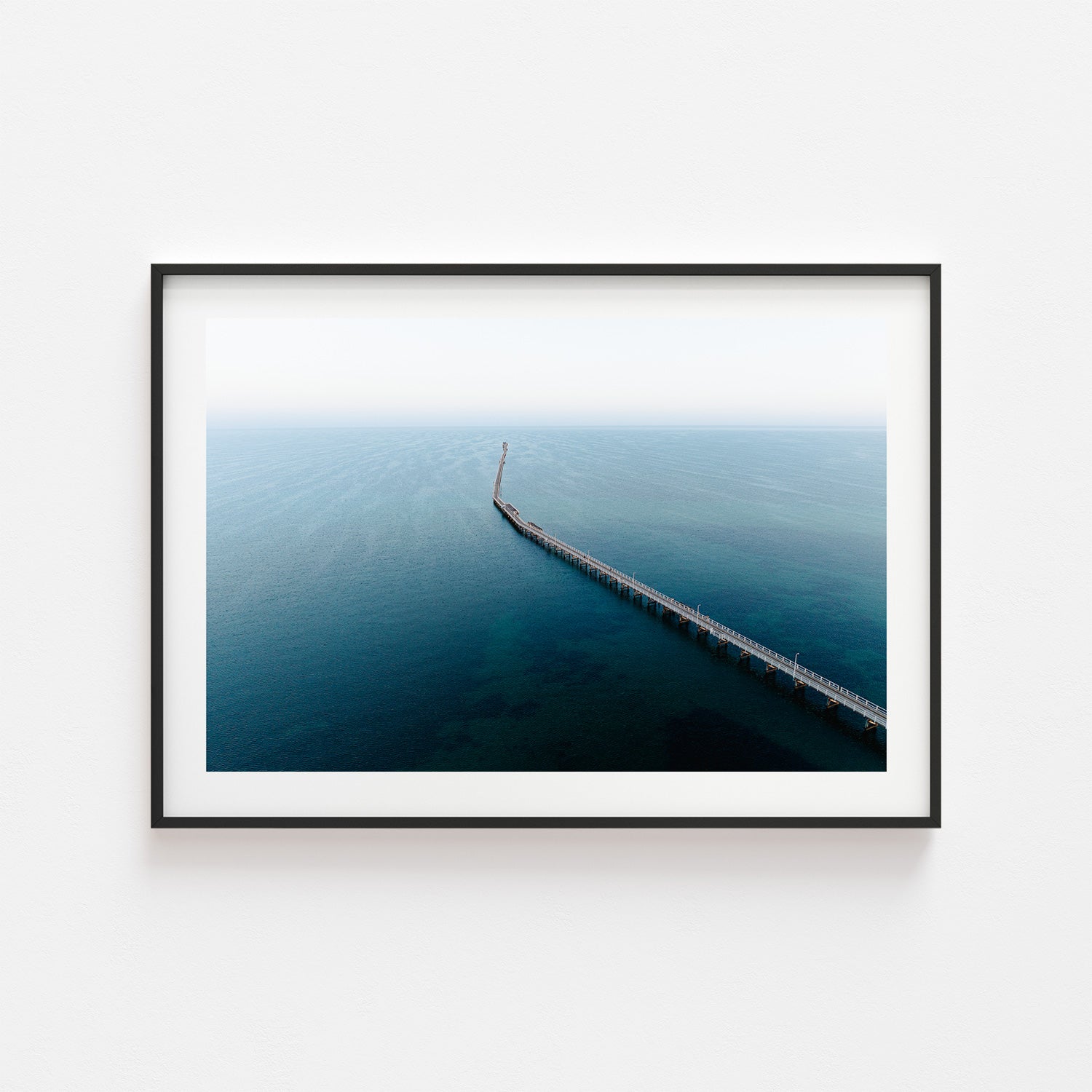 Jetty Gradient Art Print