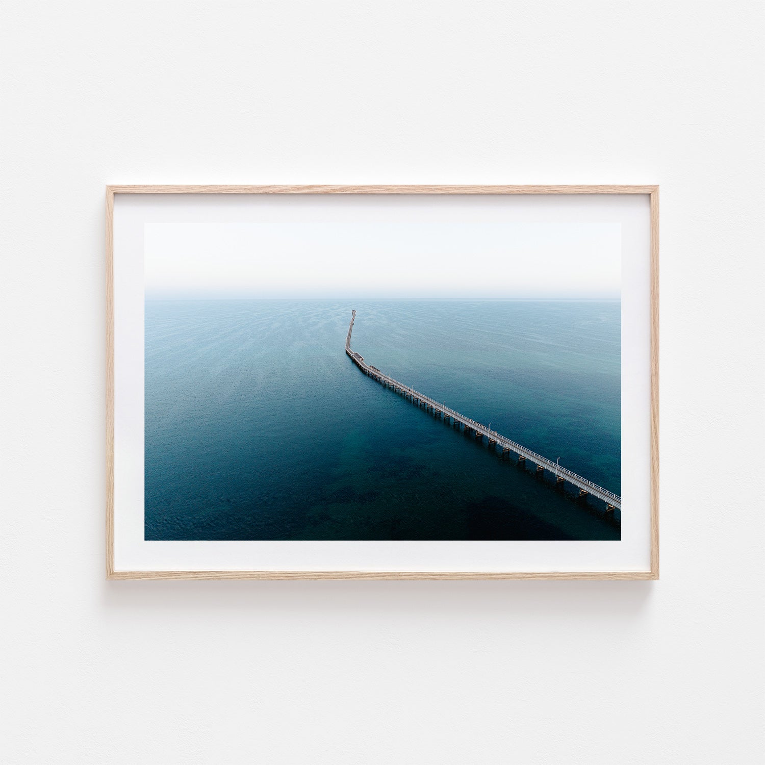 Jetty Gradient Art Print