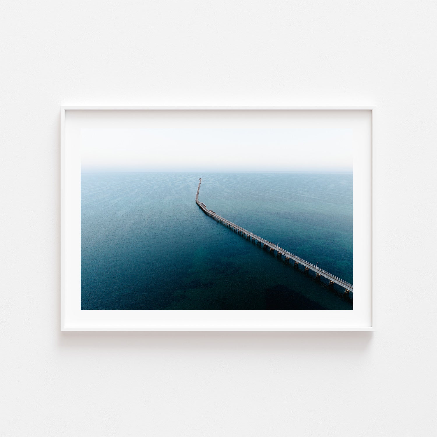 Jetty Gradient Art Print