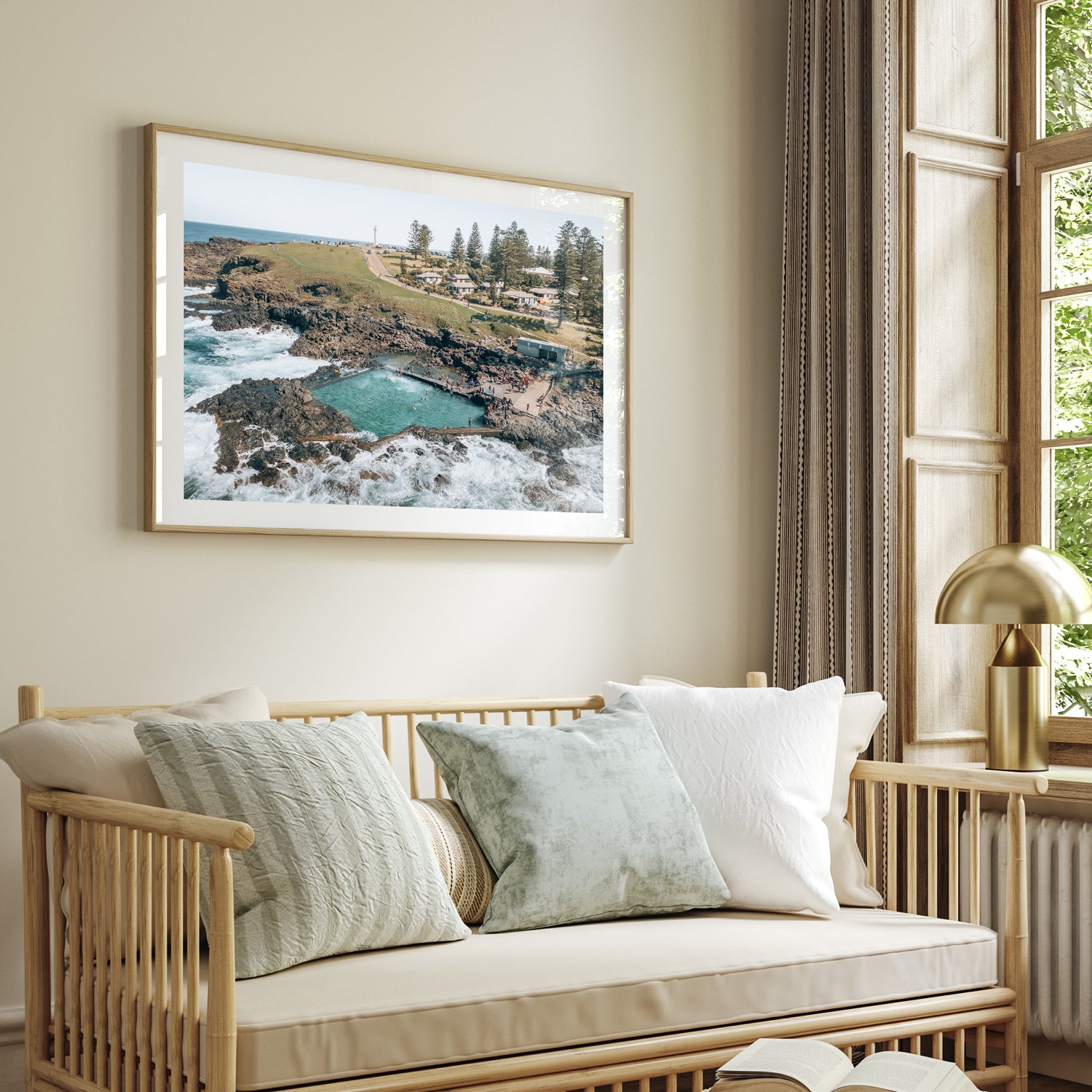 Kiama Rock Pool Art Print - Through Our Lens