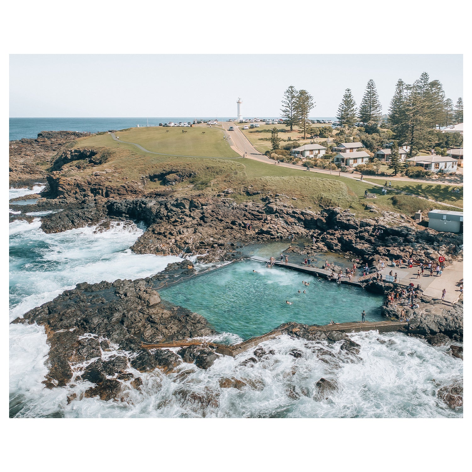Kiama Rock Pool Art Print - Through Our Lens