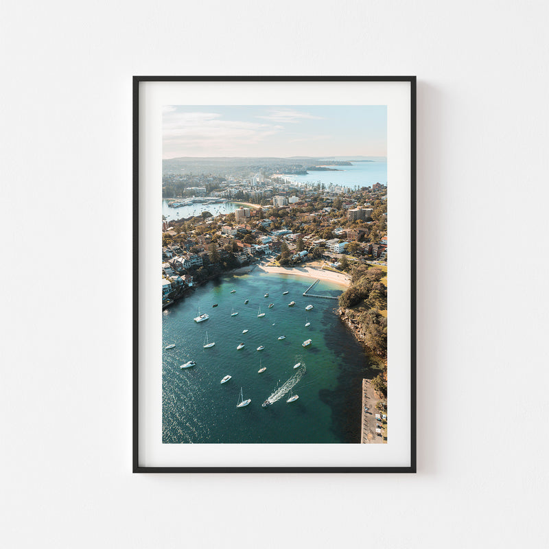 Little Manly Beach Art Print