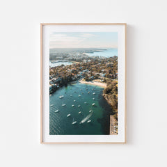 Little Manly Beach Art Print