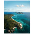 Lizard Island tropical paradise aerial view - Queensland coastal photography wall art