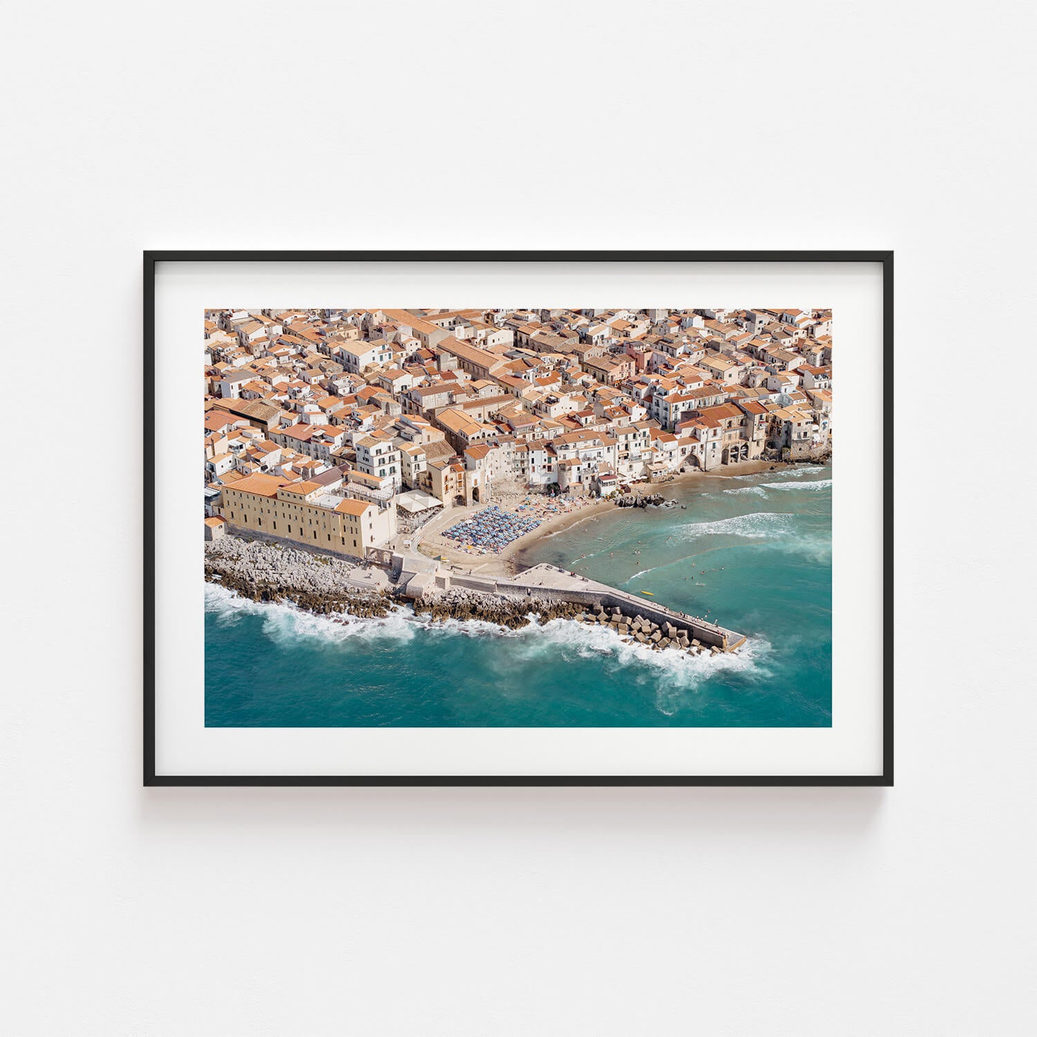 Lido de Cefalu Art Print