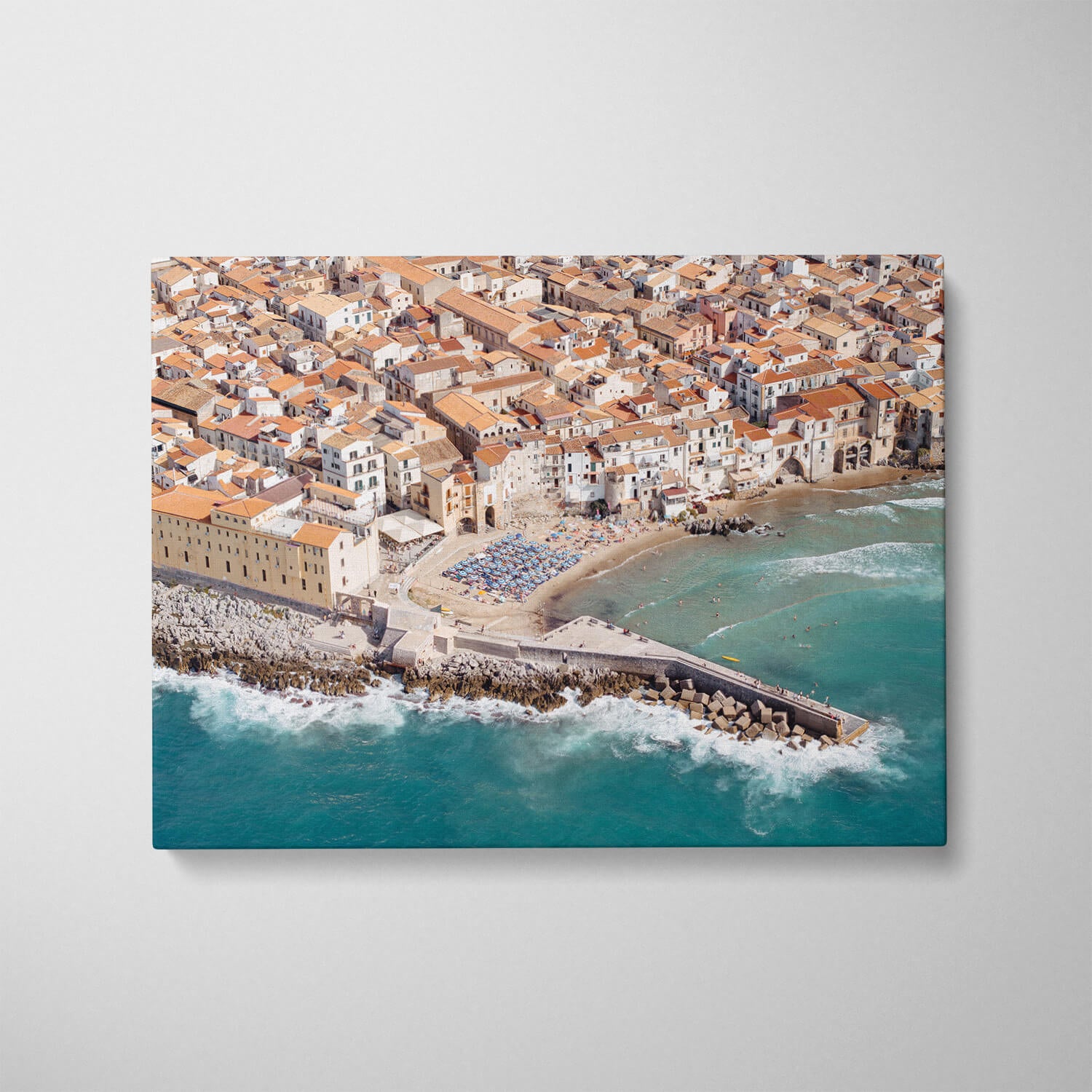 Lido de Cefalu Art Print