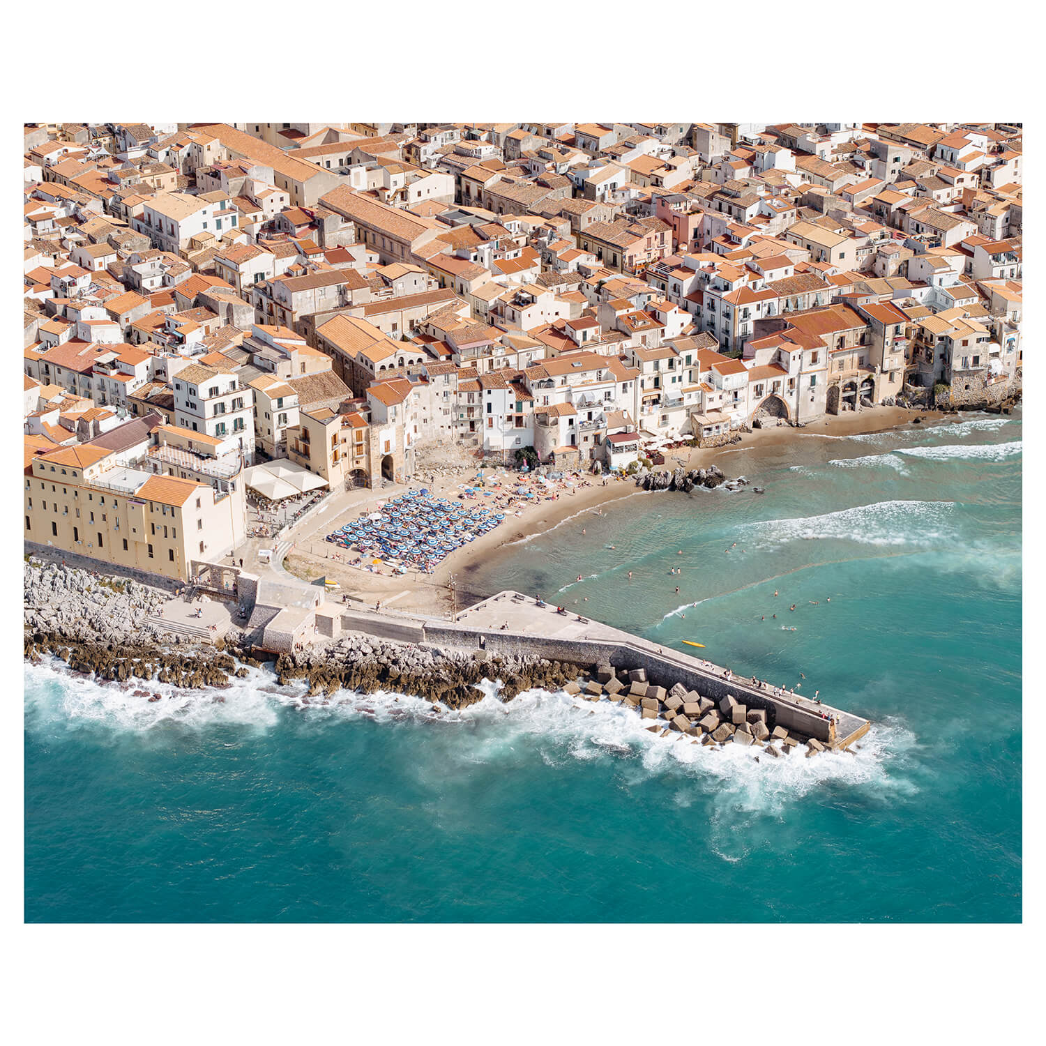 Lido de Cefalu Art Print