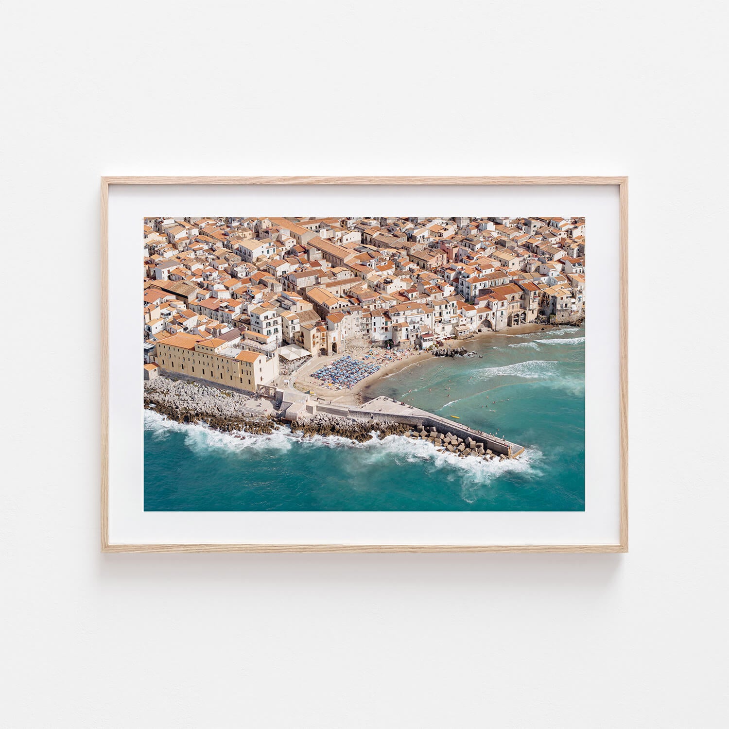 Lido de Cefalu Art Print