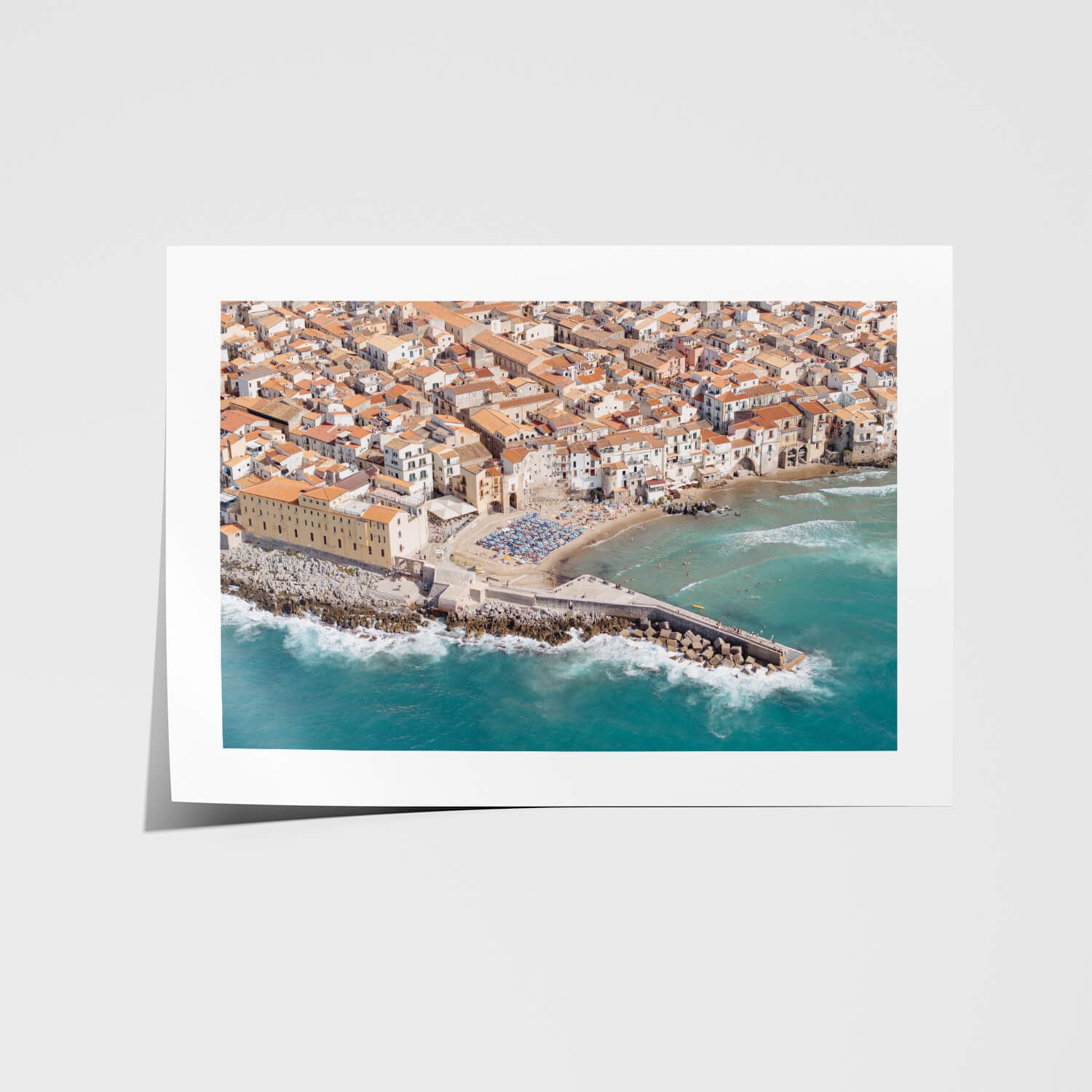 Lido de Cefalu Art Print